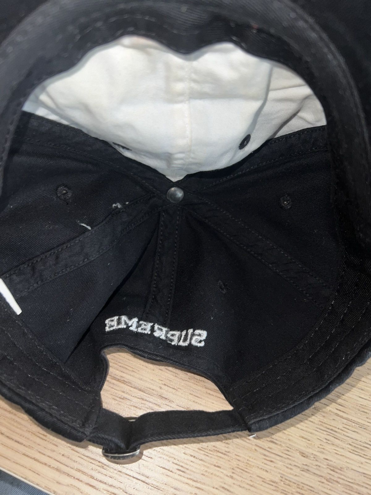 Supreme Supreme Est. 1994 6 Panel Cap Black Size ONE SIZE - 7 Thumbnail