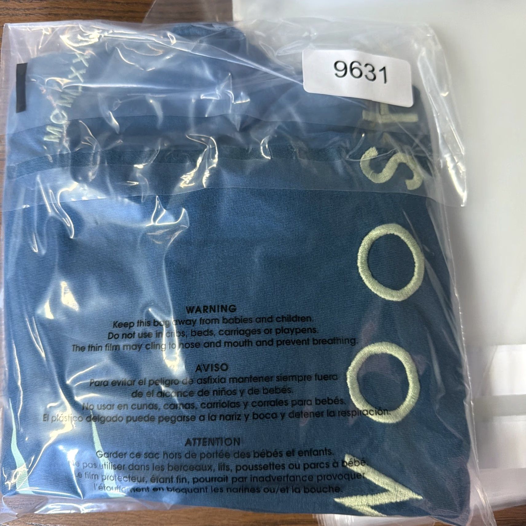 Nike Nike T-Shirt XL Womens Blue Swoosh Embroidered Tee Short Sleeve Crew Neck Shirt Size XL / US 12-14 / IT 48-50 - 4 Thumbnail