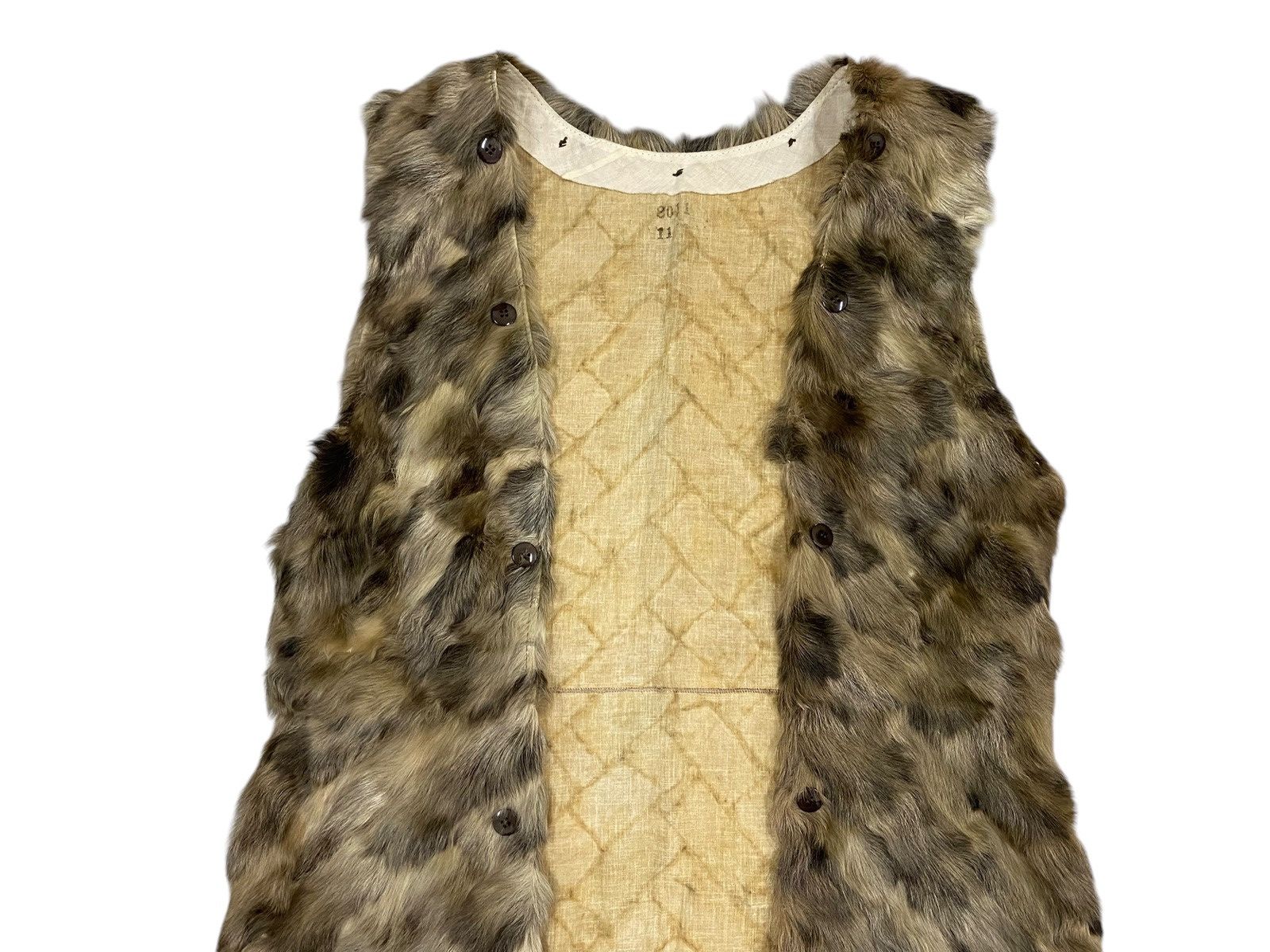 Vintage Vtg Real Fur Liner Vest Size US L / EU 52-54 / 3 - 4 Thumbnail