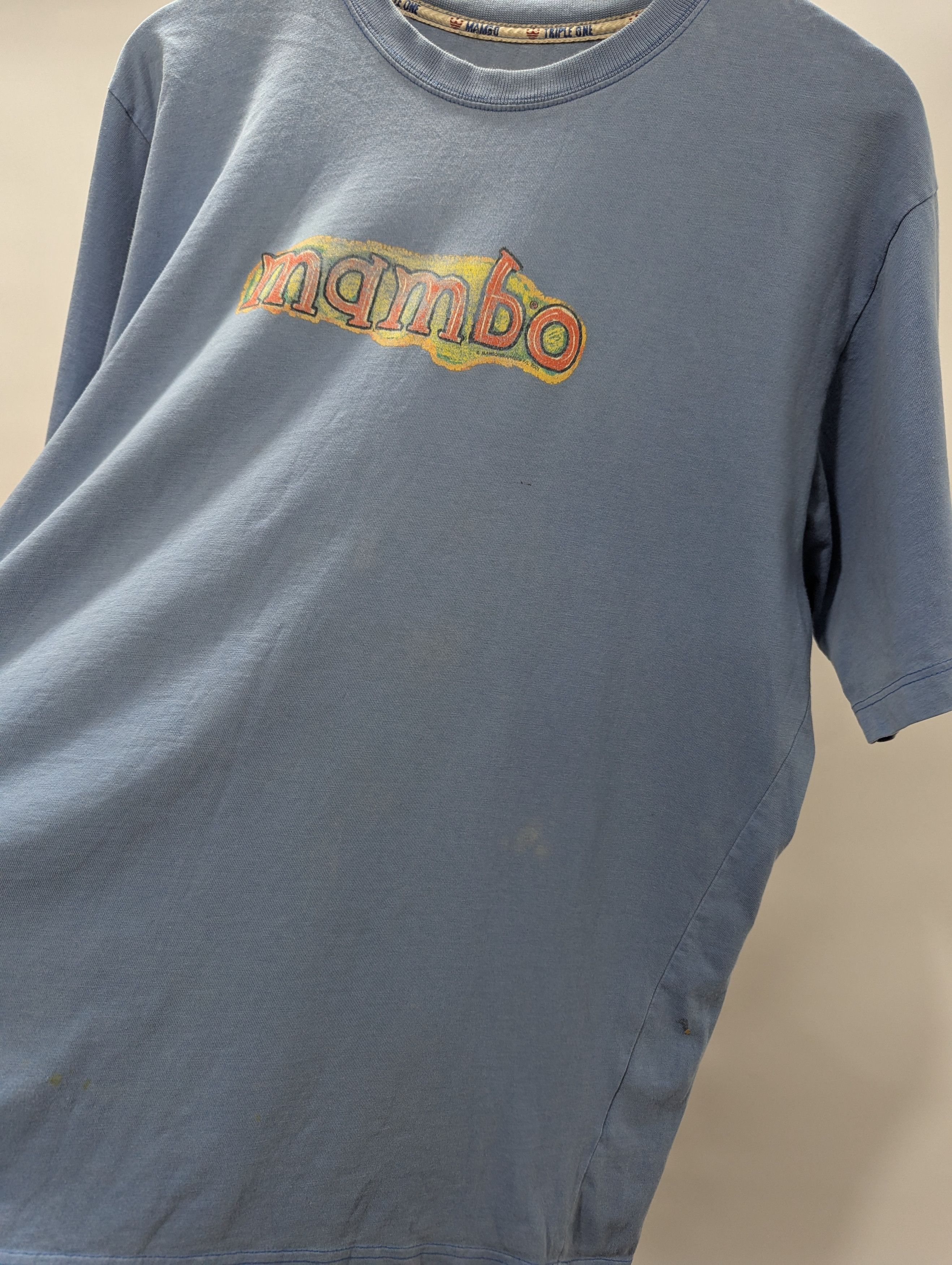 Mambo × Vintage Vintage 2001 Mambo Lighten Up T-shirt Size US L / EU 52-54 / 3 - 3 Thumbnail