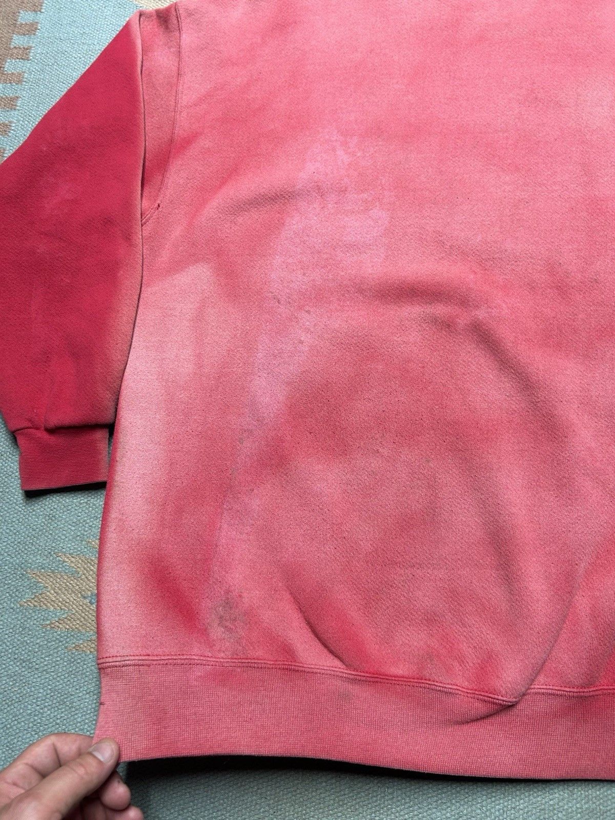 Vintage 90s crewneck sweatshirt sun fade gradient lee heavyweight XL Size US XL / EU 56 / 4 - 10 Thumbnail