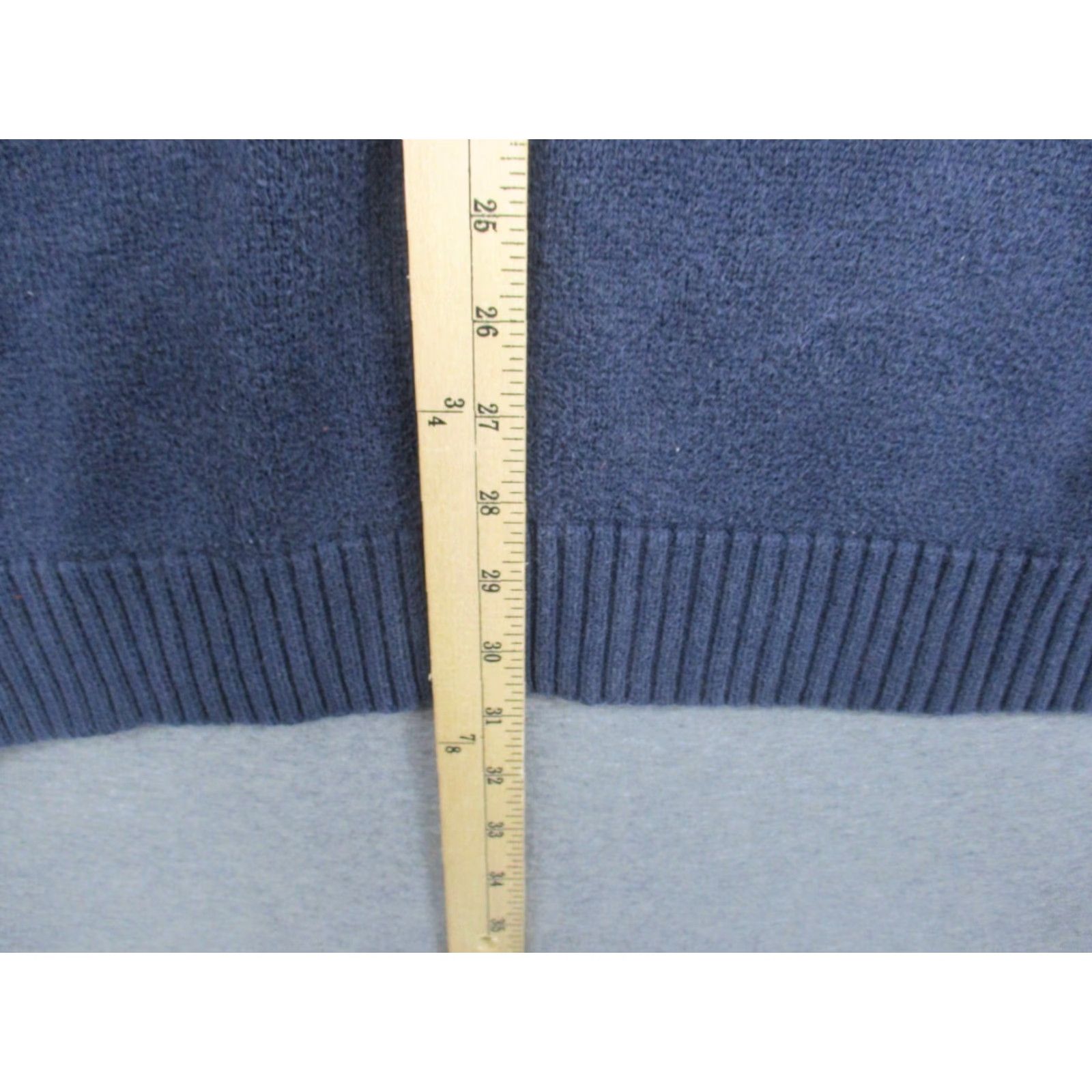 Ralph Lauren VINTAGE Polo Ralph Lauren 1/4 Zip Sweater 3XLT Men Pullover Blue Cotton Logo Size US XXL / EU 58 / 5 - 5 Thumbnail