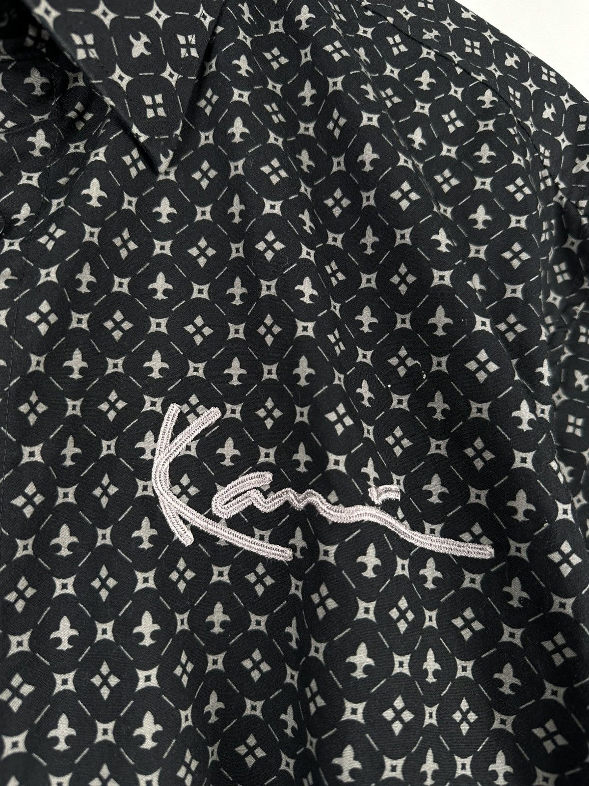 Karl Kani × Vintage Vintage Y2k Karl Kani Oversized Button Up Shirt Size US L / EU 52-54 / 3 - 3 Thumbnail
