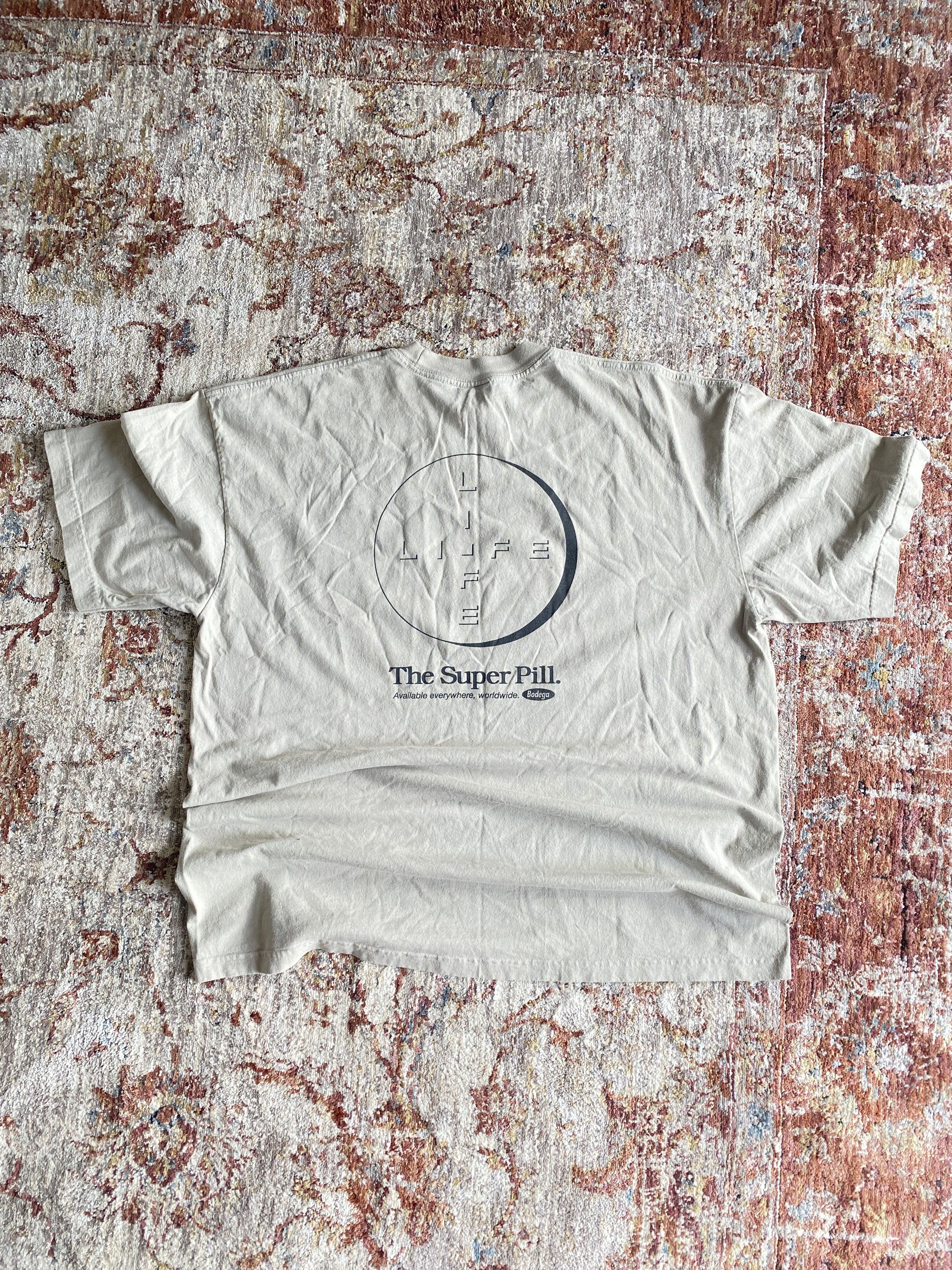 Bodega "The Super Pill" T Shirt Size US XL / EU 56 / 4 - 3 Thumbnail