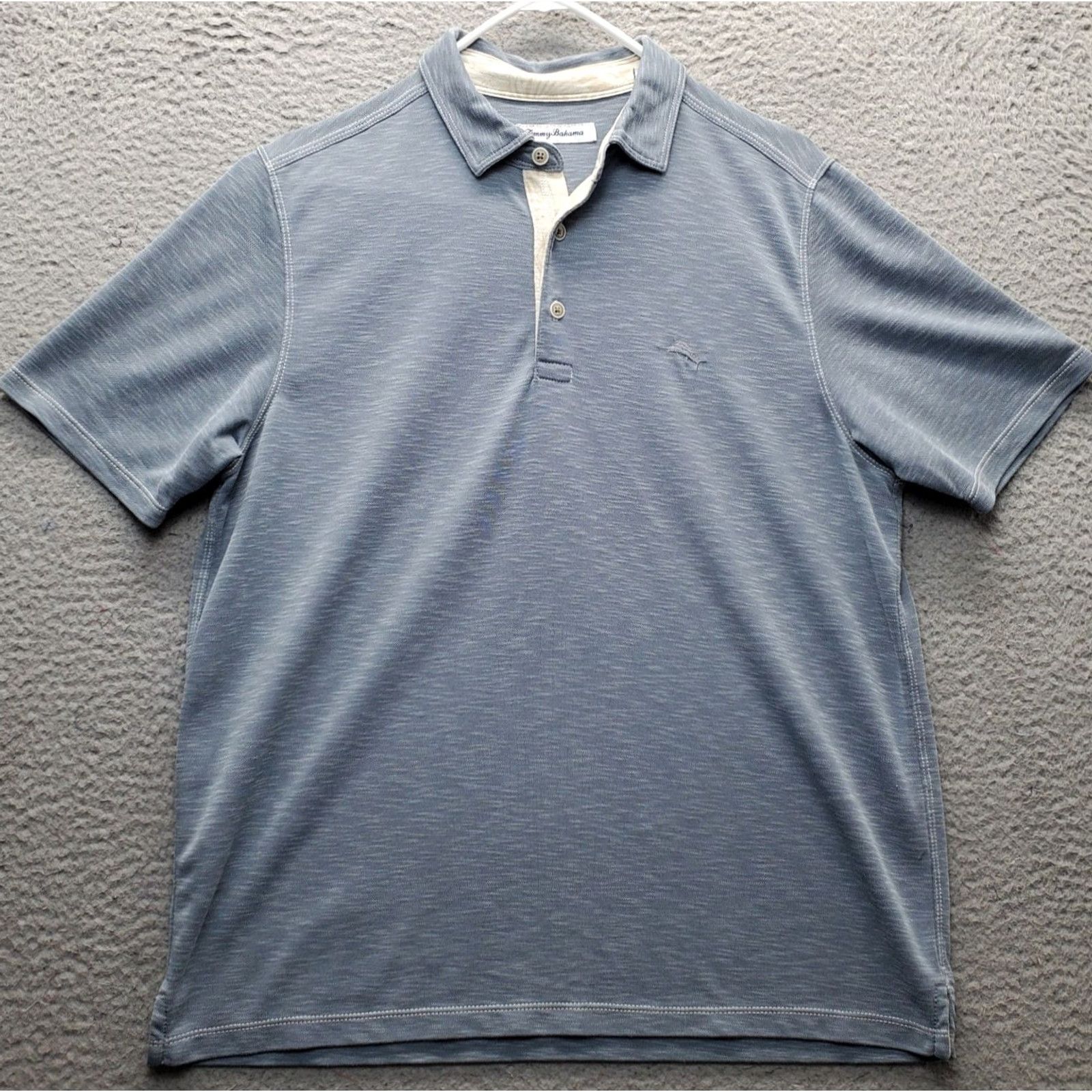 Tommy Bahama Tommy Bahama Performance Polo Shirt Mens M Multicolor Modal Short Sleeve Slit Popover Size M Shirt Golf Size US M / EU 48-50 / 2 - 2 Thumbnail