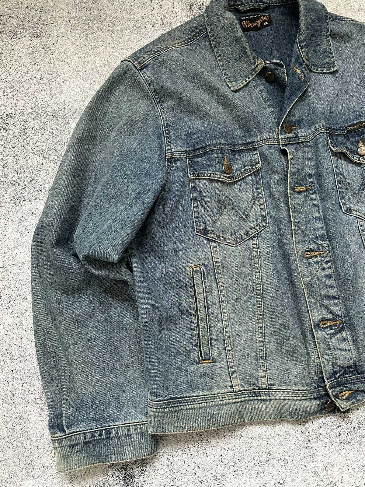 Wrangler Vintage Wrangler Denim Jacket XL Men's Size US XL / EU 56 / 4 - 4 Thumbnail