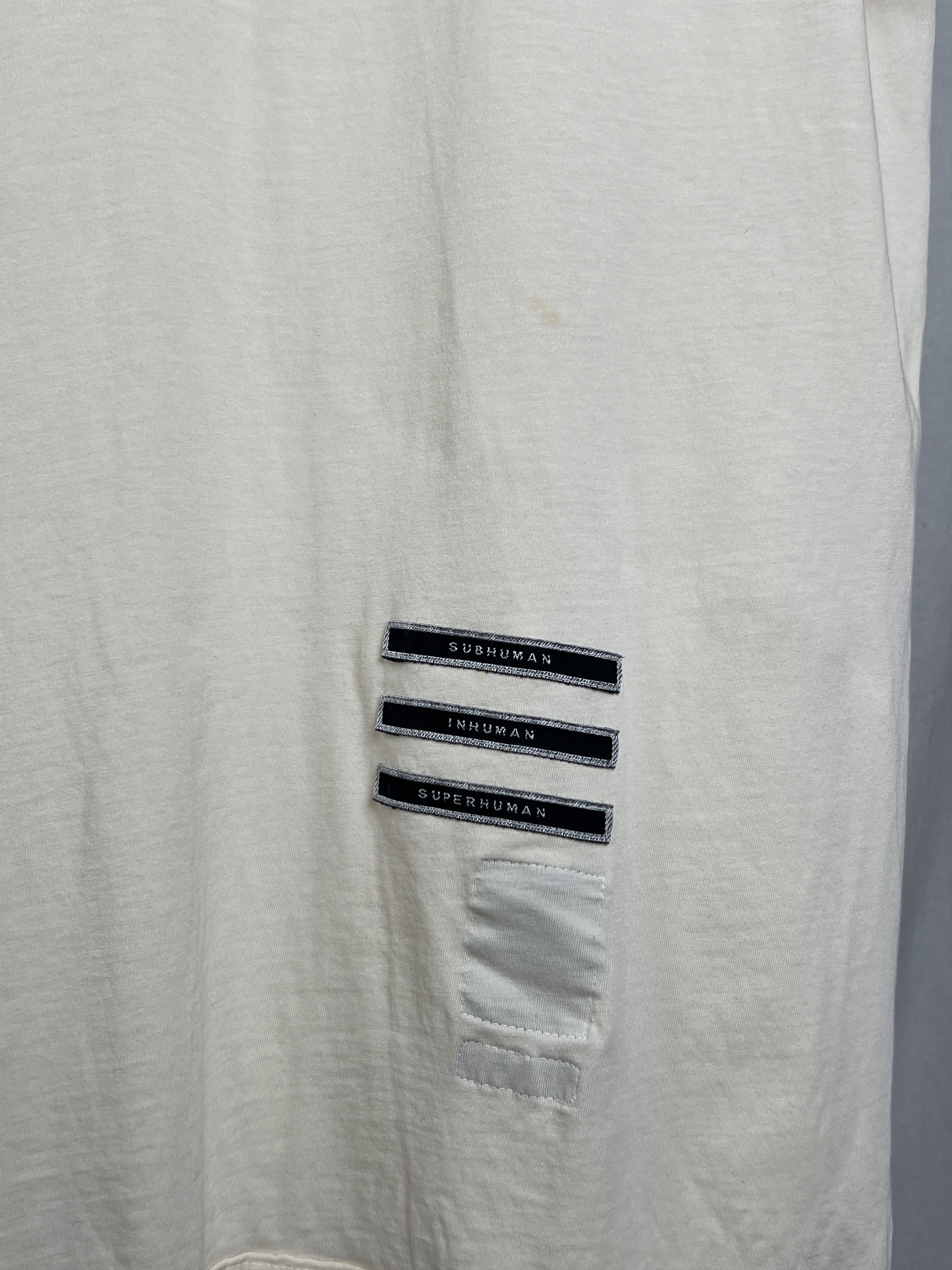 Rick Owens Rick Owens White T-shirt Size US L / EU 52-54 / 3 - 4 Thumbnail