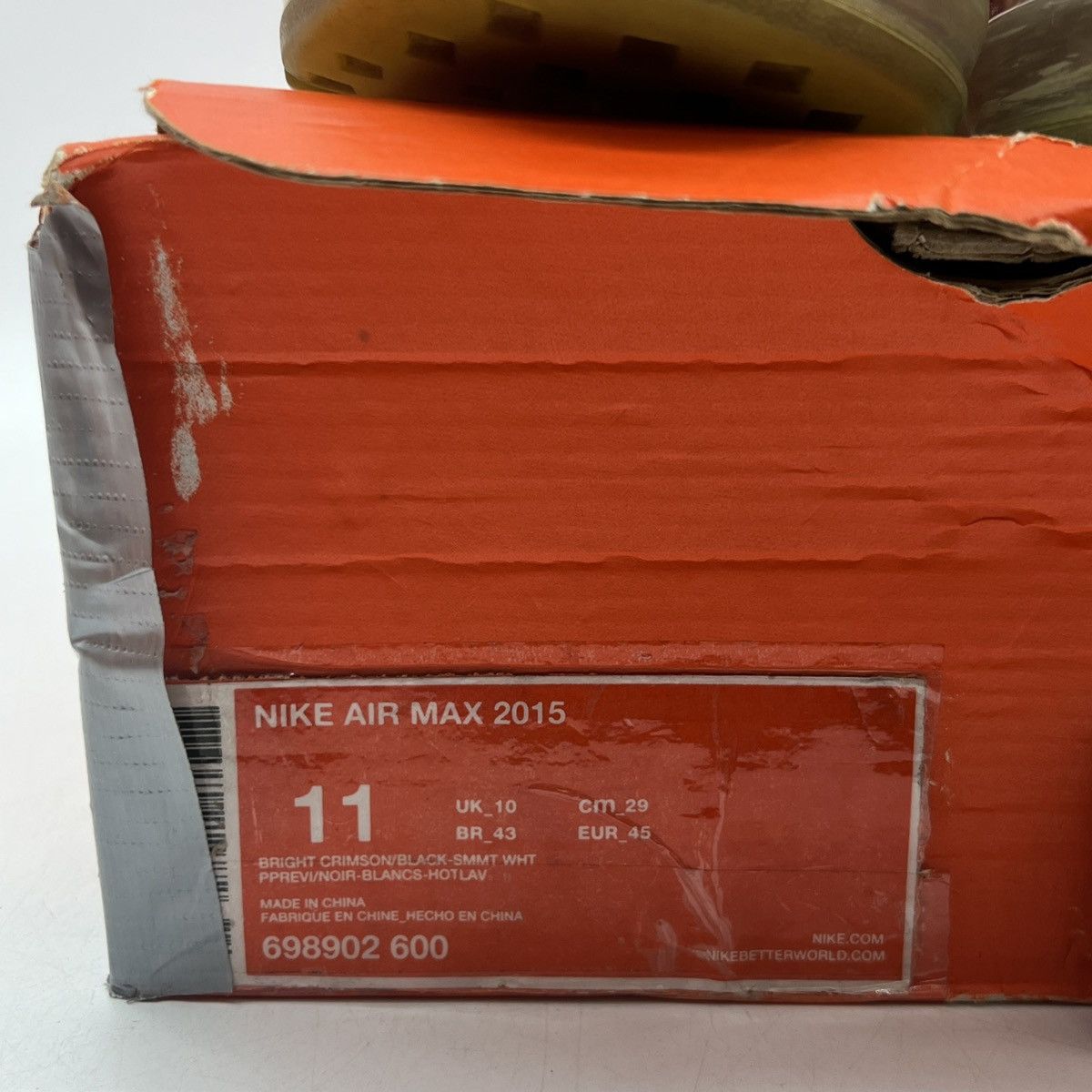 Nike Air max bright crimson Size US 11 / EU 44 - 6 Thumbnail