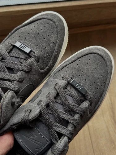 Nike Nike Air Force 1 Sage Low Night Women's Gray Suede Shoes Size US 8 / EU 41 - 7 Thumbnail