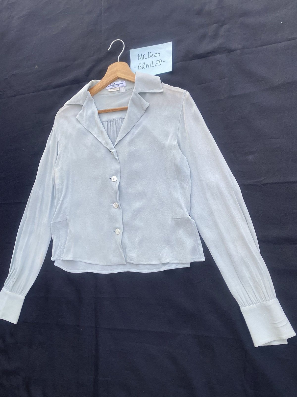 Salvatore Ferragamo Rare Vintage 90s Salvatore Ferragamo Buttons Shirt Size M / US 6-8 / IT 42-44 - 6 Thumbnail