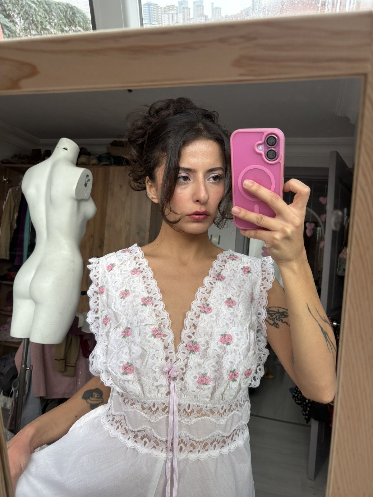 Vintage Vintage nightwear Size S / US 4 / IT 40 - 2 Thumbnail