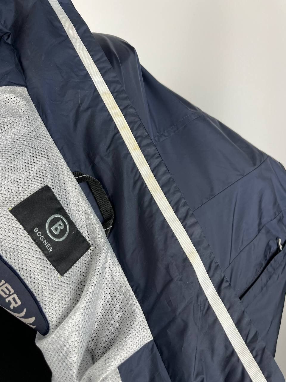 Bogner Bogner Navy Blue Yachting Jacket Embroidered Patches Sailing Size US S / EU 44-46 / 1 - 8 Thumbnail