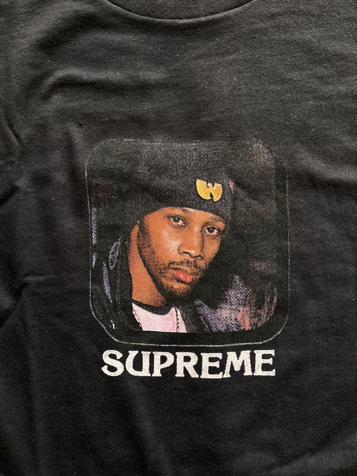 Supreme Supreme x Wu-Tang “Protect Ya Neck” Photo Tee Black yellow Size US XL / EU 56 / 4 - 7 Thumbnail