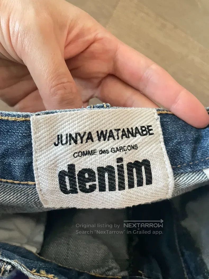 Junya Watanabe Junya Watanabe size L Wool mixed denim skirt Size 23" - 4 Thumbnail