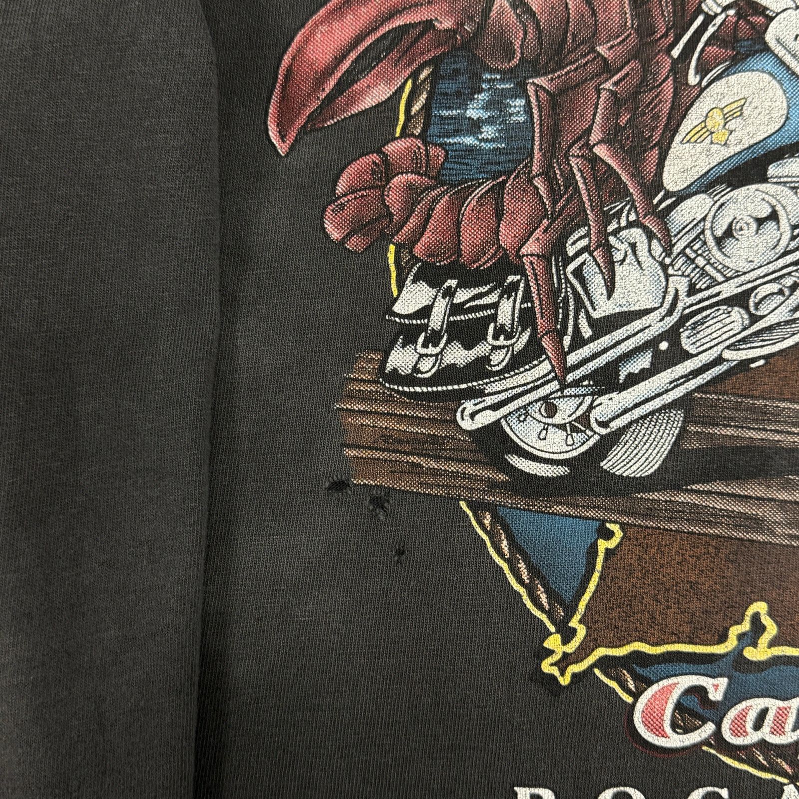 Harley Davidson Vintage Harley Davidson Flame Longsleeve Size US XL / EU 56 / 4 - 9 Thumbnail