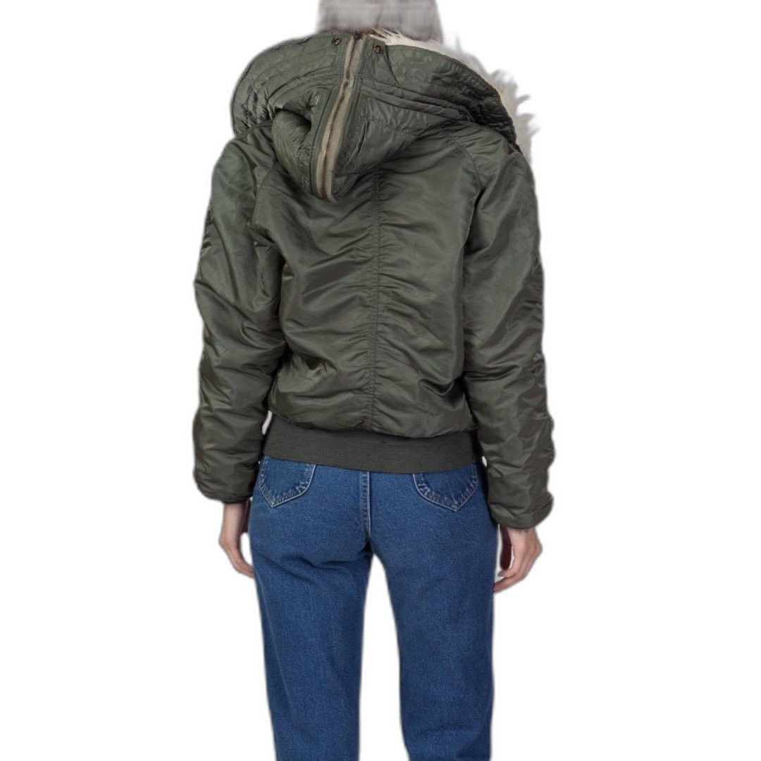 Alpha Industries × Vintage VTG 80s Military Parka Fur Hood Alpha Industries XL Size US XL / EU 56 / 4 - 2 Thumbnail