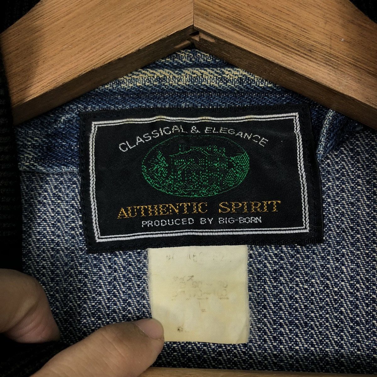 Japanese Brand 📌Vintage Denim Bomber Jacket Worker Big Born Issey Miyake Size US L / EU 52-54 / 3 - 18 Thumbnail