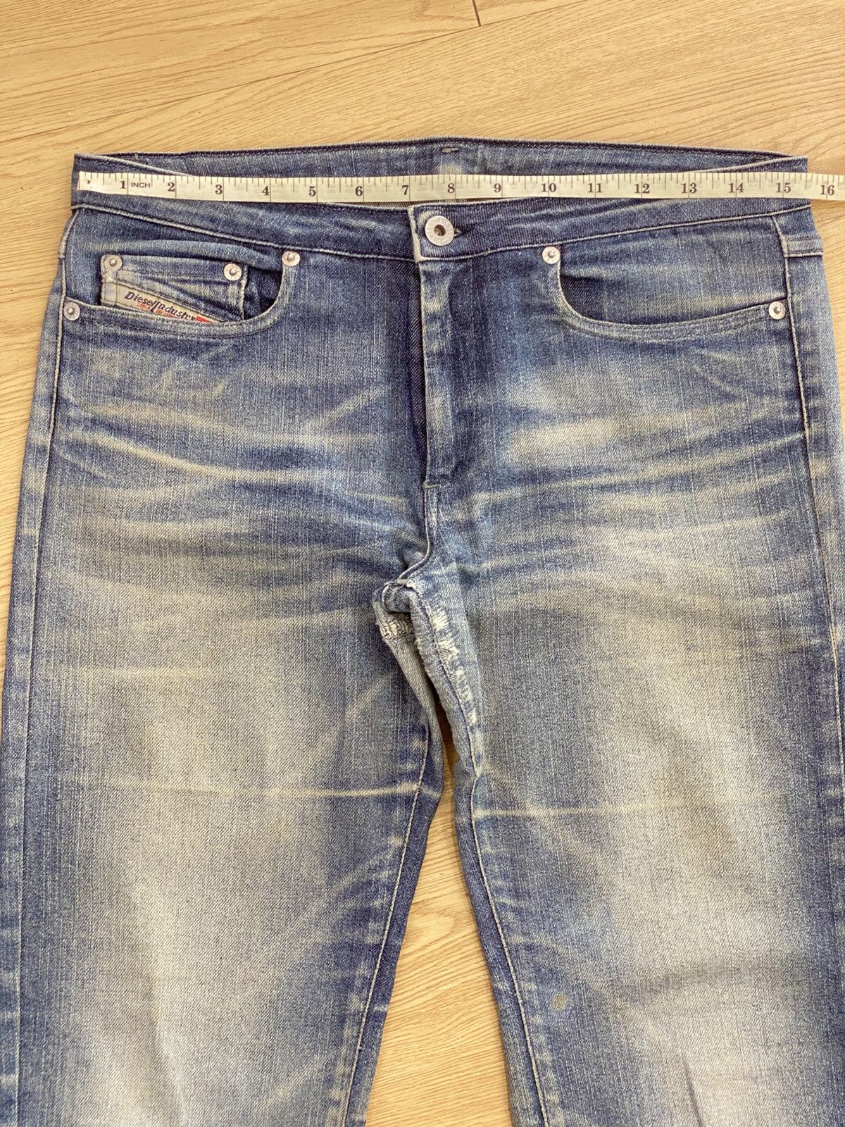 Diesel Diesel Whiskers Acid Blue Wash Style Size US 30 / EU 46 - 12 Thumbnail