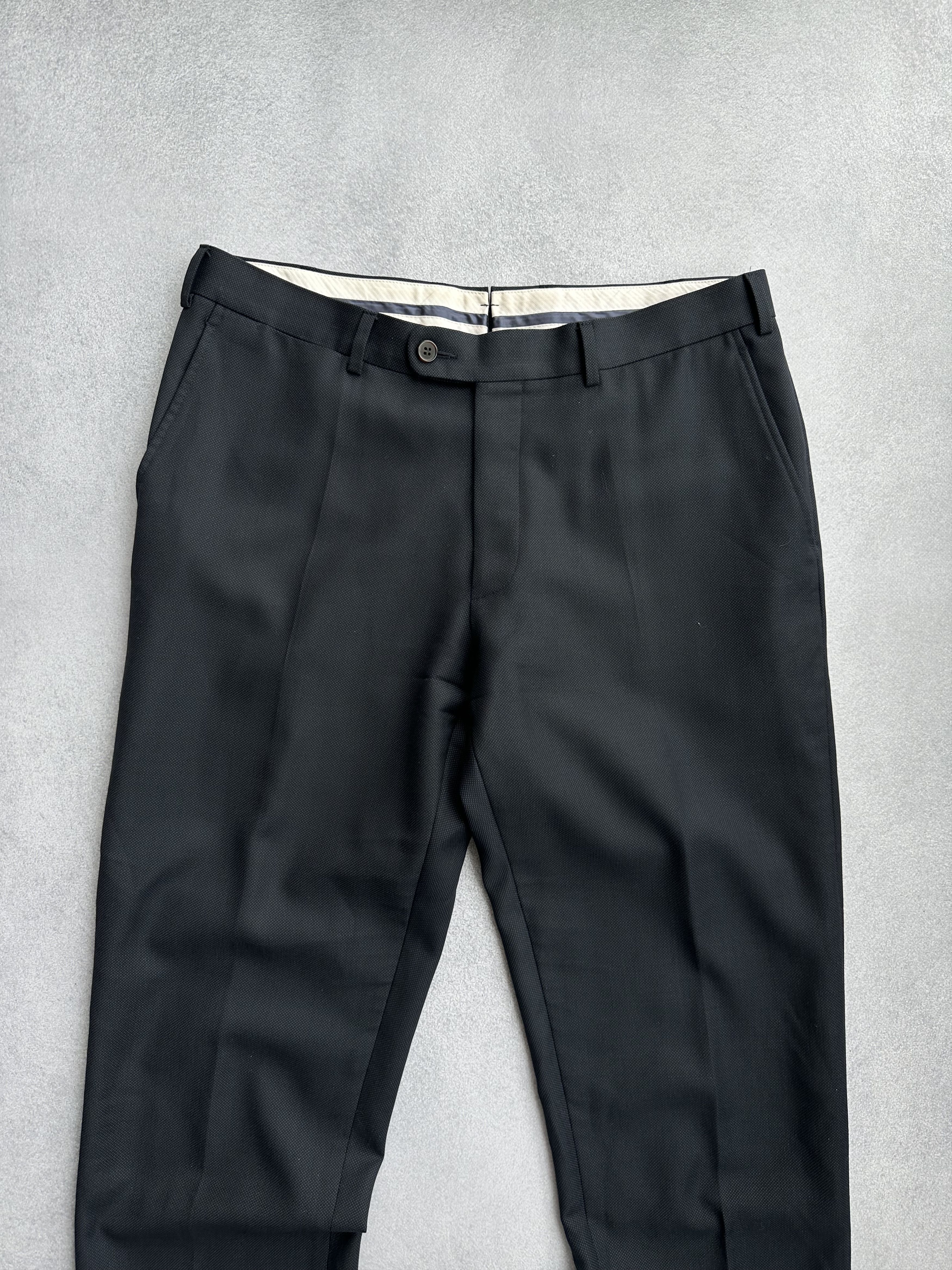 Suitsupply × Vintage Vintage SuitSupply Navy Sienna Man Classic Luxury Suit Sz 50 Size 40R - 11 Thumbnail