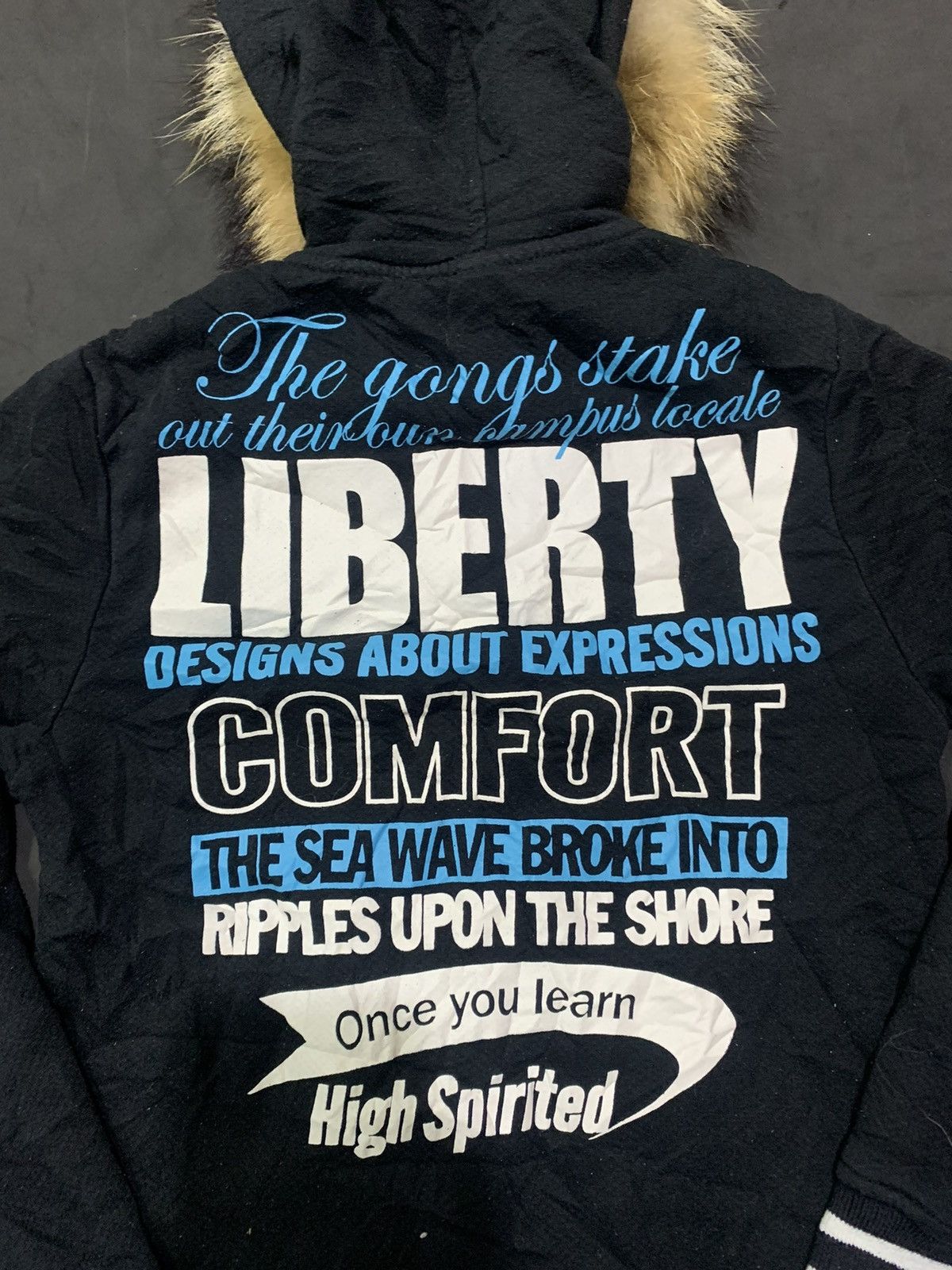 Japanese Brand Barcedos japanese fur hoodie poem archived lgb Size US S / EU 44-46 / 1 - 2 Thumbnail