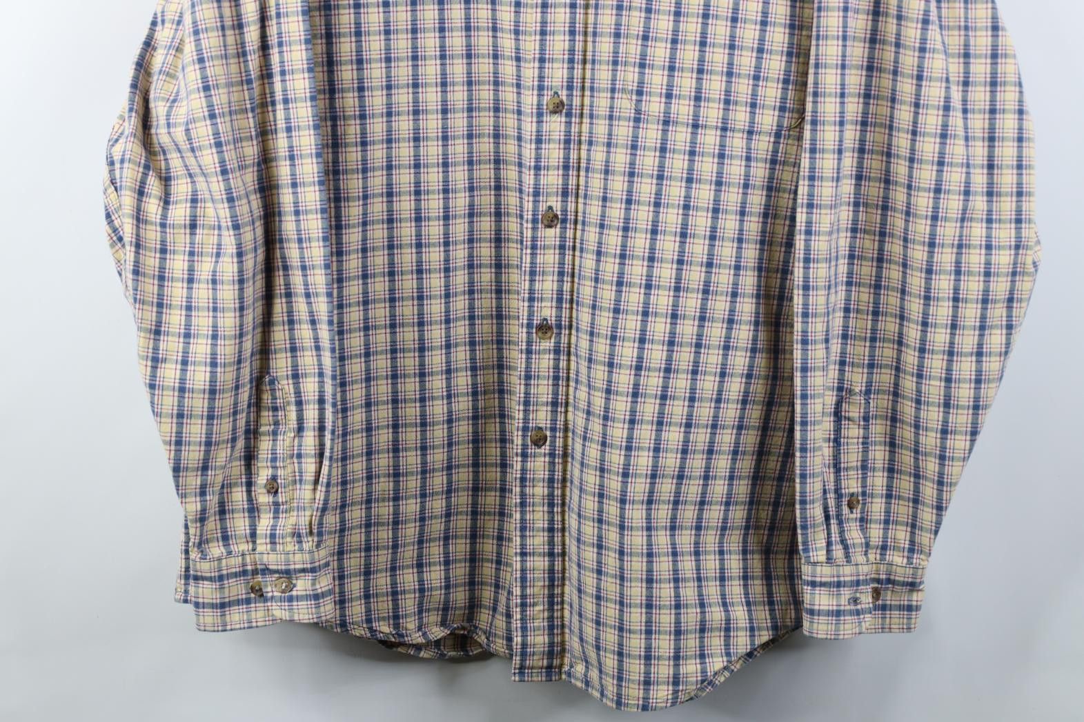 Eddie Bauer Vintage 90s Eddie Bauer Canvas Collared Button Down Shirt Size US L / EU 52-54 / 3 - 3 Thumbnail