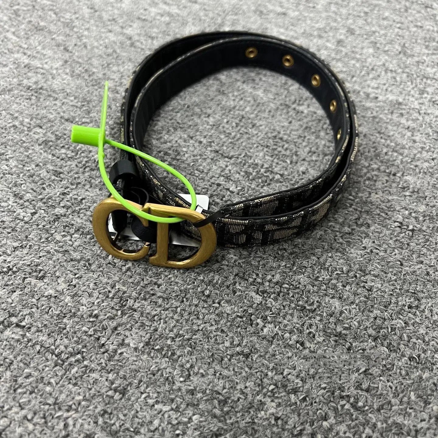 Dior Dior Narrow Monogram Belt 70cm. Size ONE SIZE - 2 Thumbnail