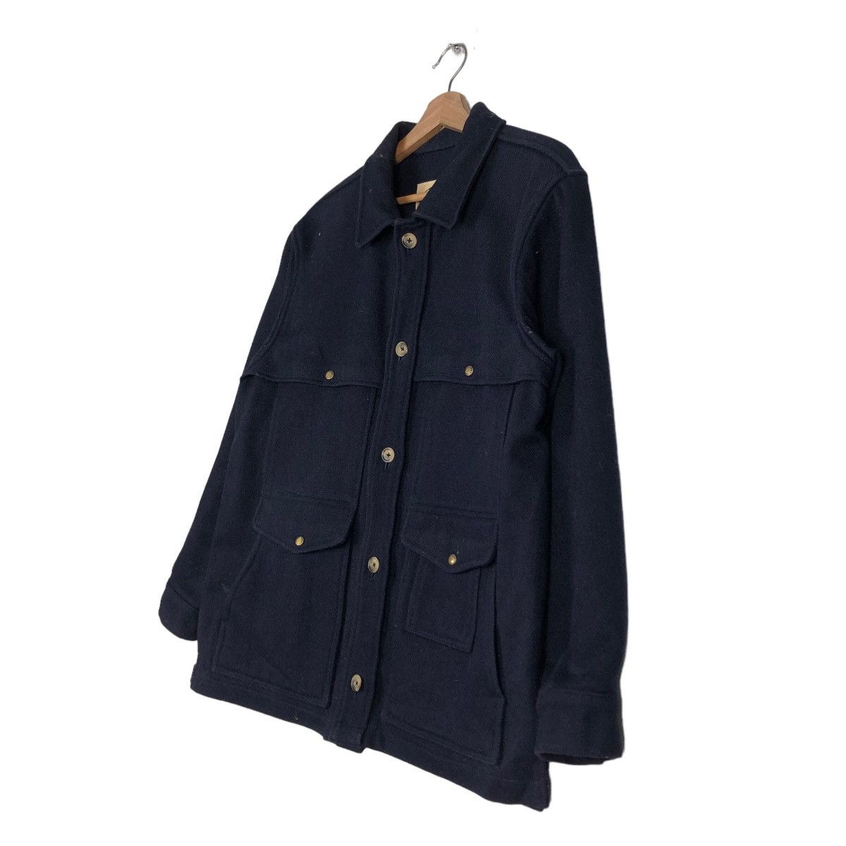 Japanese Brand 🔥Vintage Wool Work Biker Jacket Japan Made Issey Miyake Size US M / EU 48-50 / 2 - 2 Thumbnail