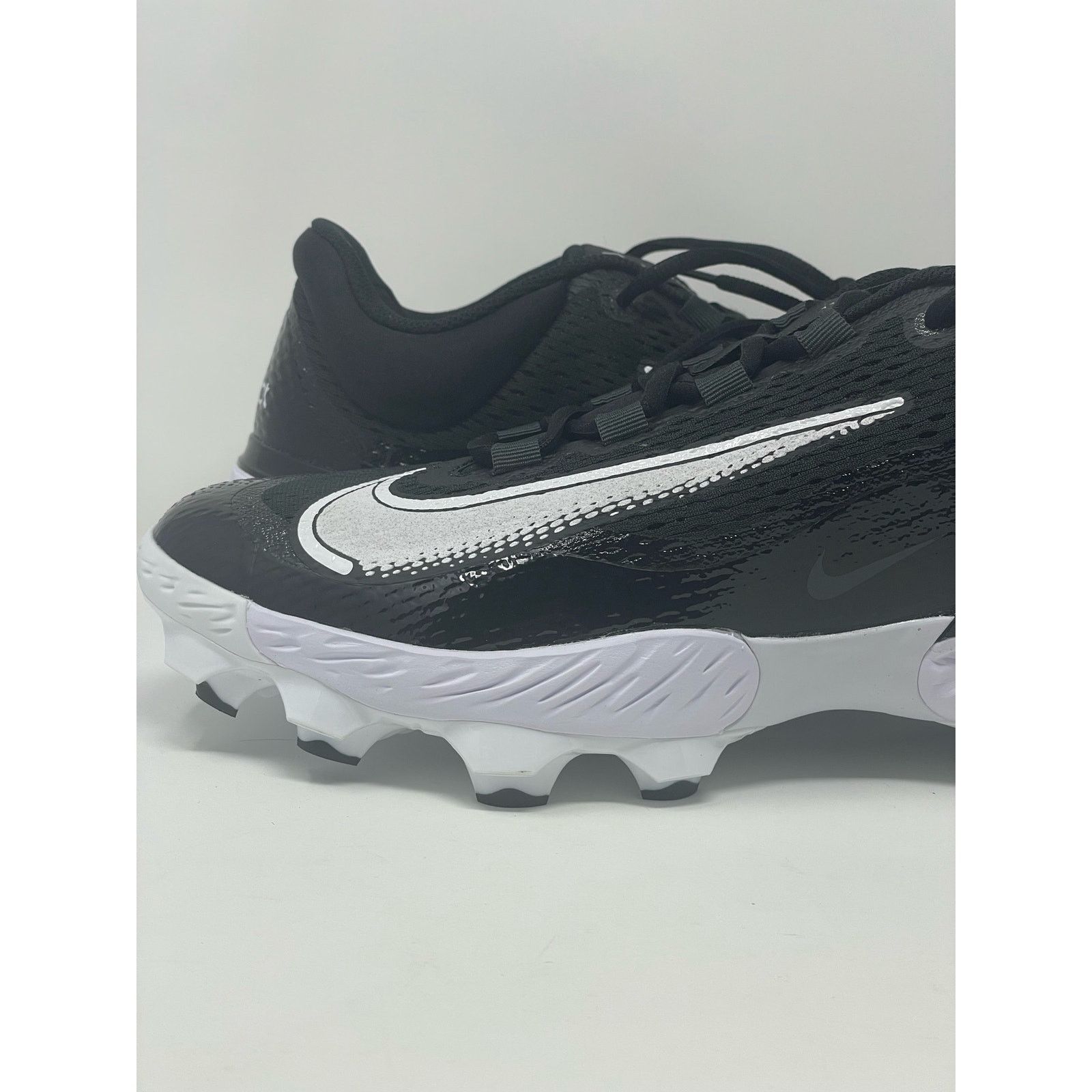 Nike Nike Alpha Huarache Elite 4 Baseball Cleats Black Mens 13.5 Size US 13 / EU 46 - 5 Thumbnail