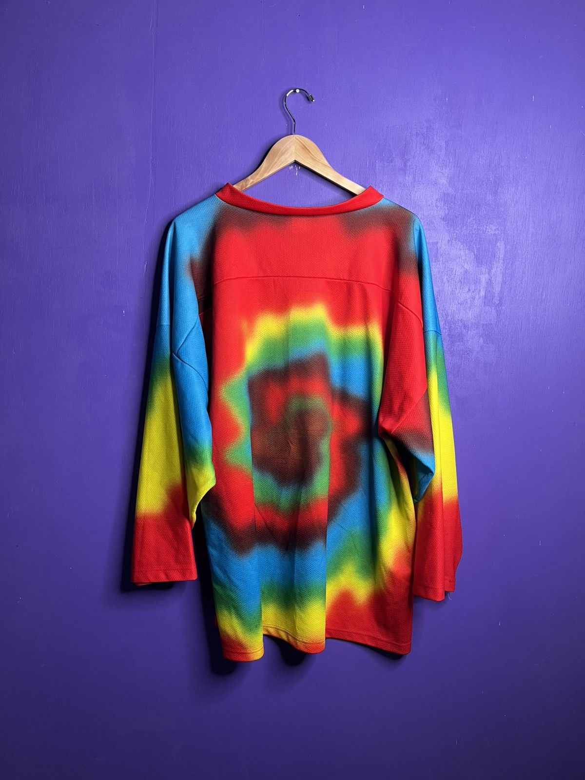 NHL × Vintage Vintage 90s San Antonio iguanas tie dye jersey Size US XL / EU 56 / 4 - 2 Thumbnail