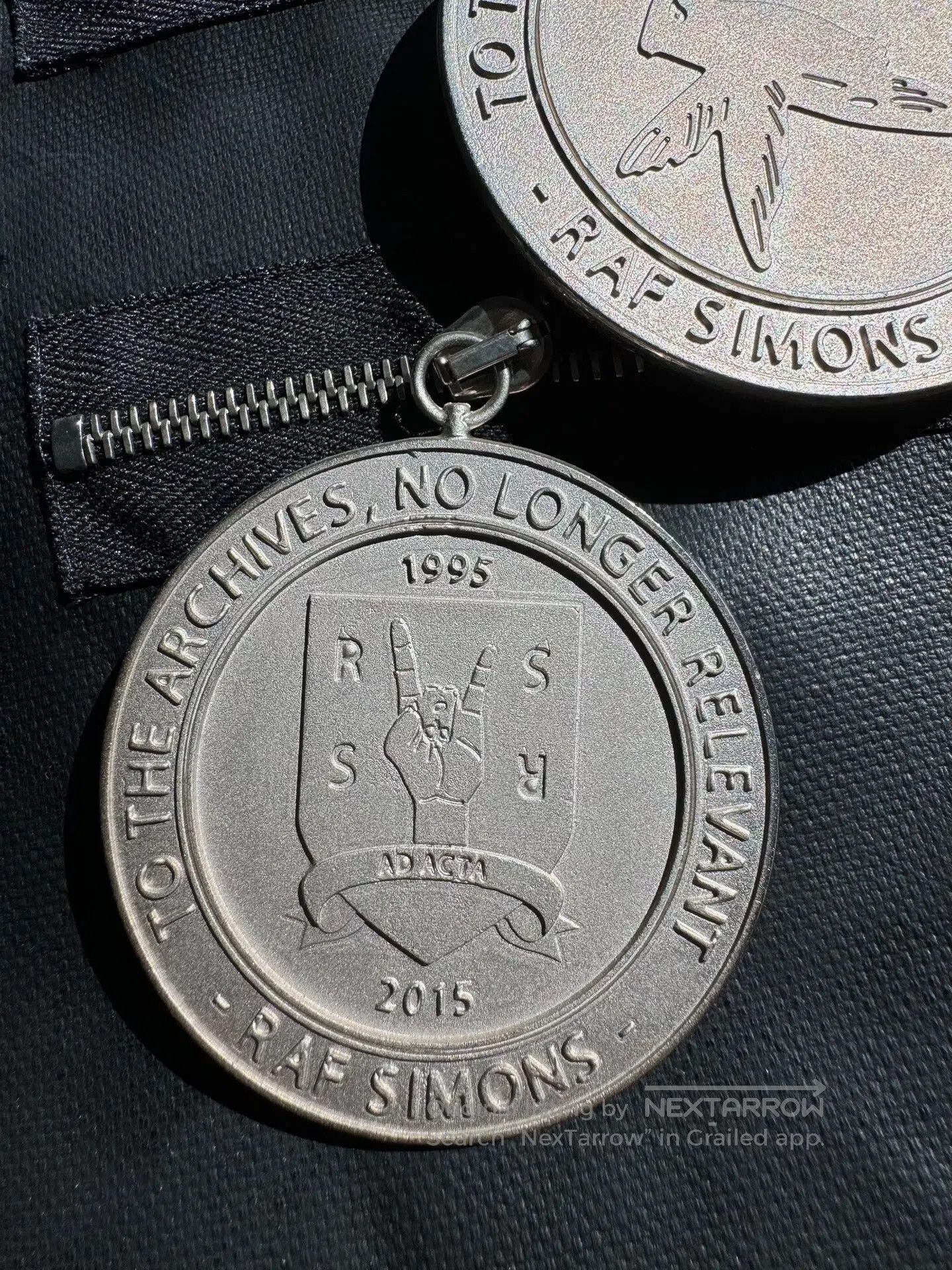 Raf Simons RAF SIMONS Silver Medal Trench Coat. Size US S / EU 44-46 / 1 - 4 Thumbnail