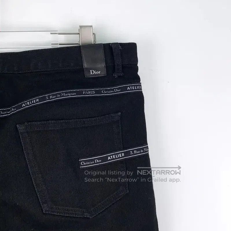 Dior Dior Black Cotton Women's Jeans . Size 28" / US 6 / IT 42 - 5 Thumbnail