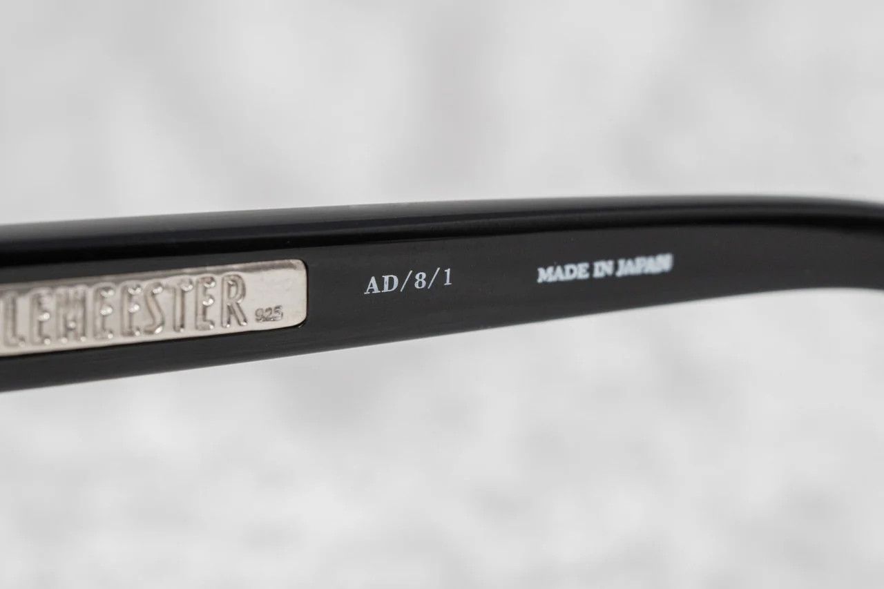 Ann Demeulemeester Ann Demeulemeester Sunglasses Oval Black and Grey Size ONE SIZE - 8 Thumbnail