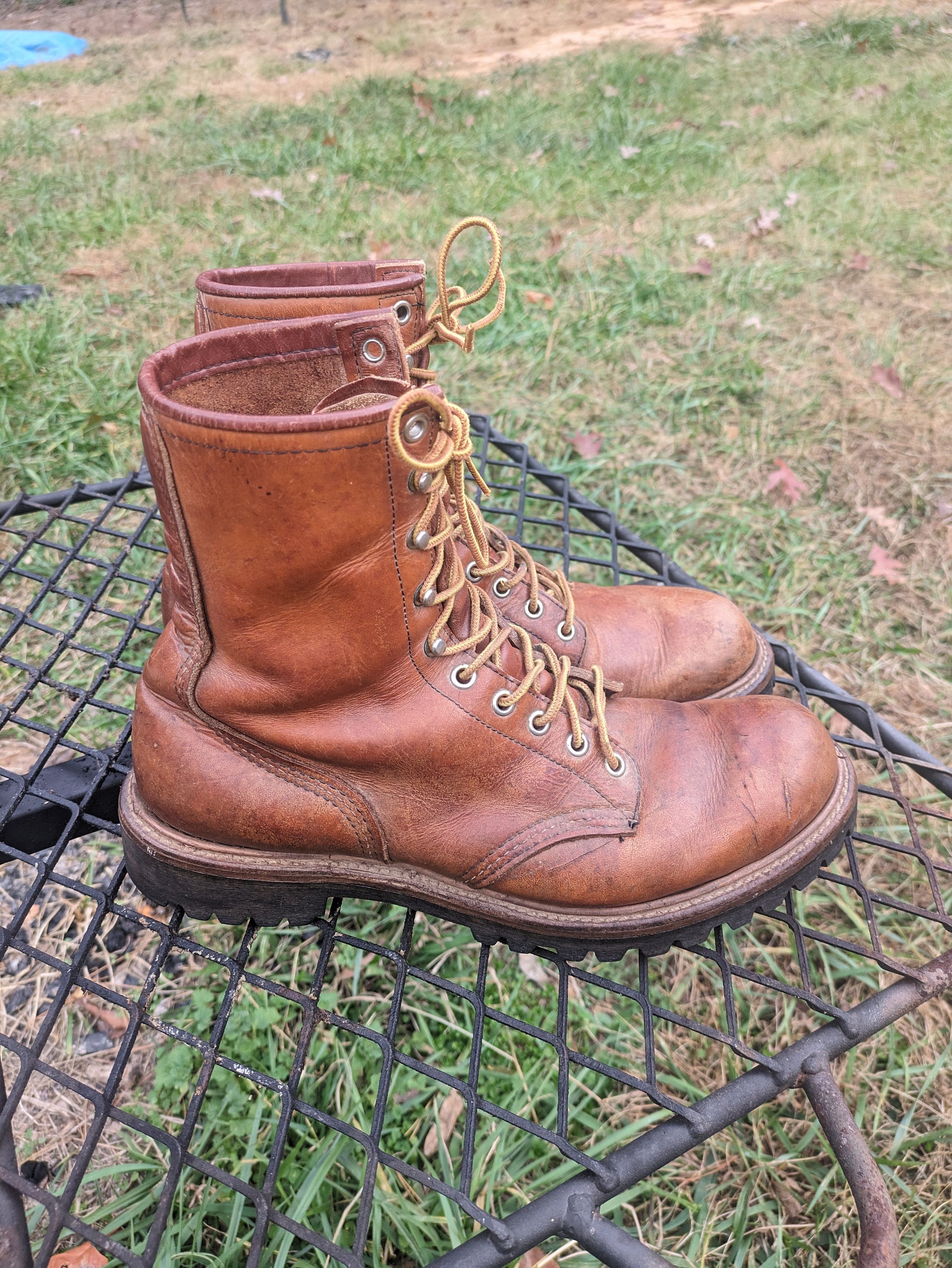 Vintage red wing irish cheap setter boots