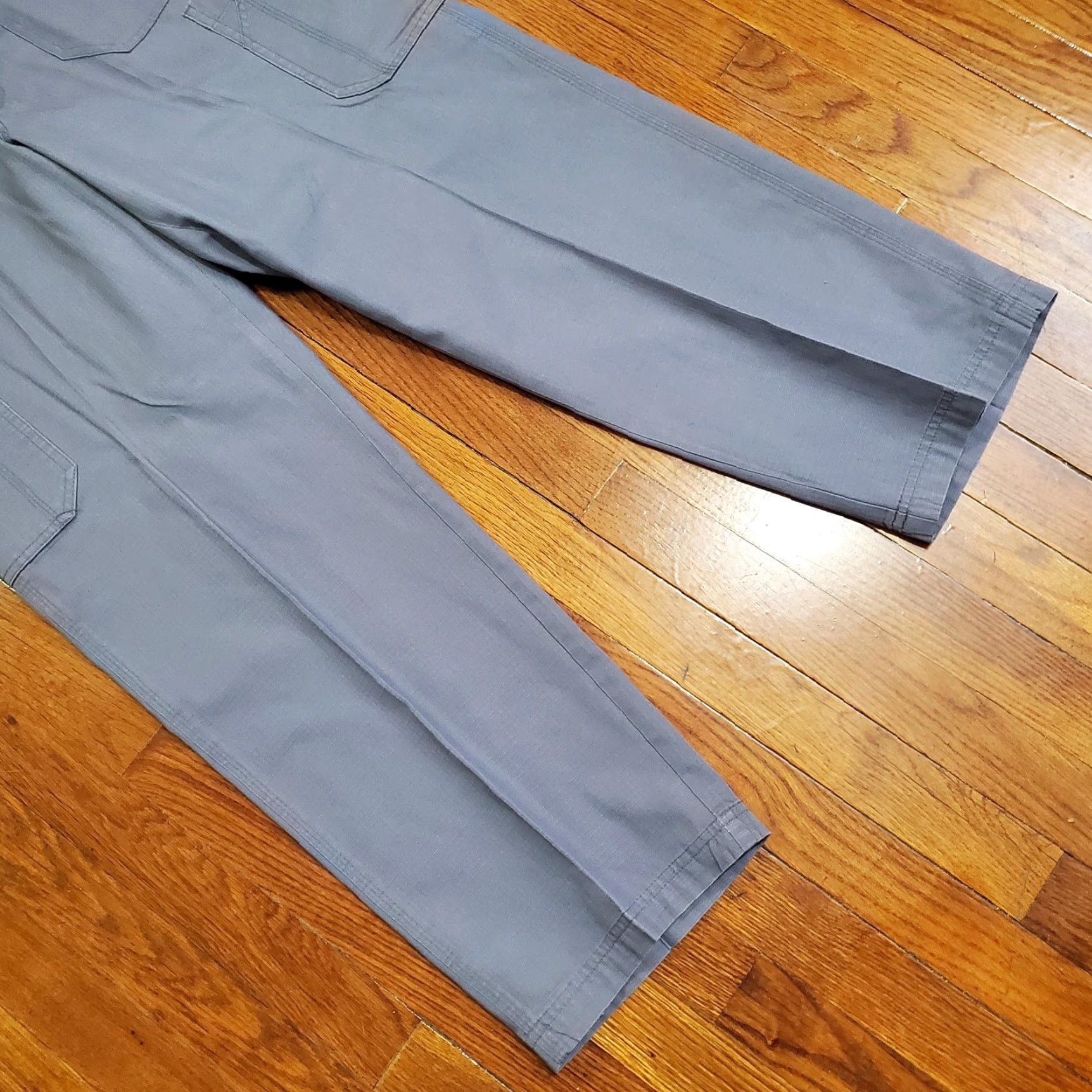 Carhartt Carhartt Cargo Pants Mens 39x29 Gray Elastic Waist Ripstop Workwear Relaxed Pants Regular L Gray Carhartt Logo Pockets Workwear Mens Size US 33 - 5 Thumbnail