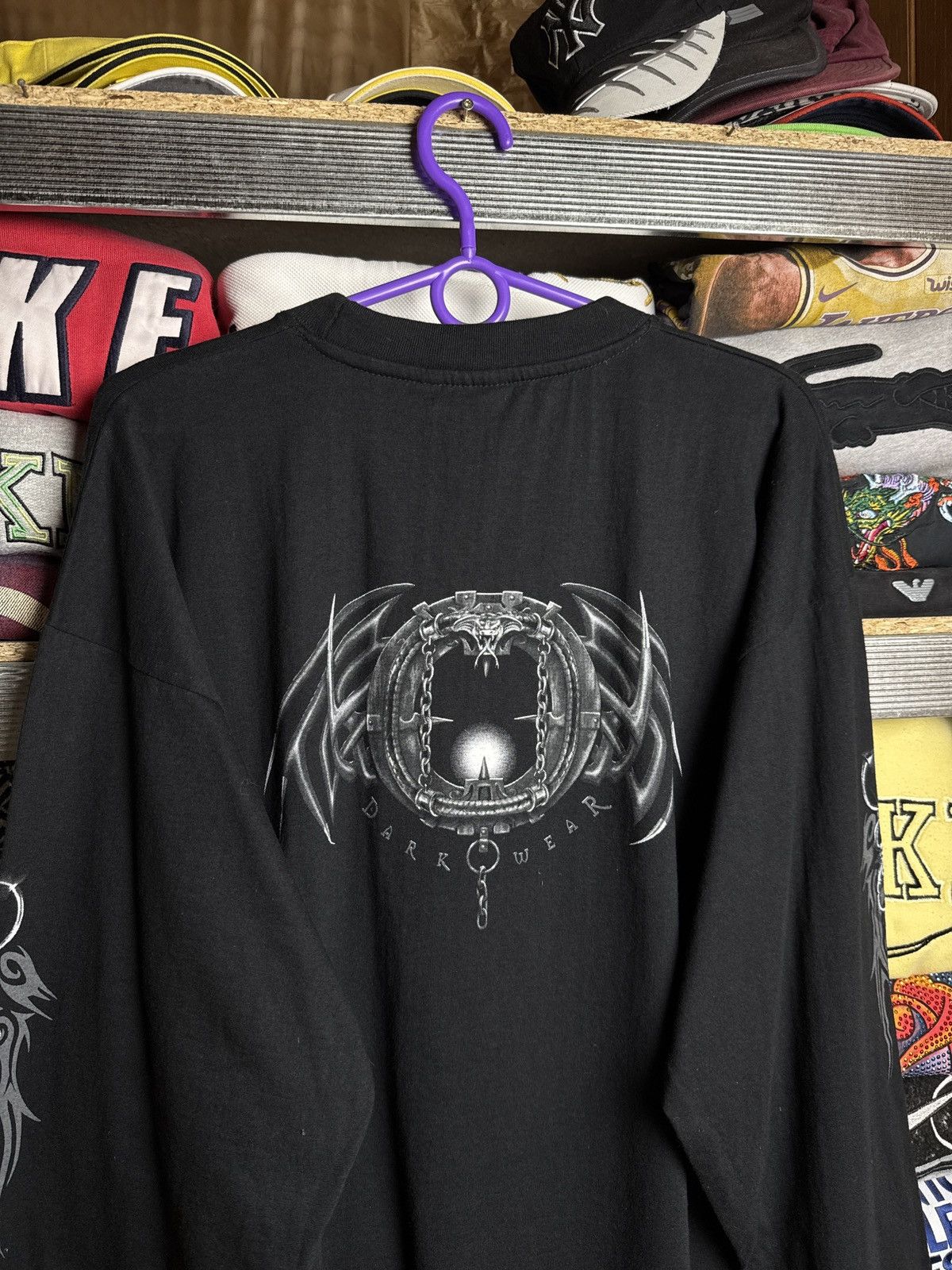 Japanese Brand Vintage Spiral Long Sleeve 90s Street Wear Y2K Casual Style Size US XL / EU 56 / 4 - 5 Thumbnail