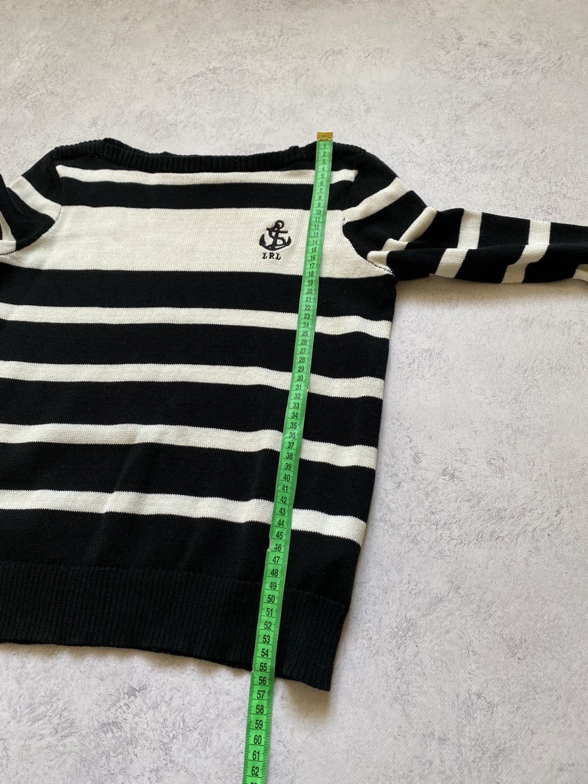 Polo Ralph Lauren Ralph Lauren Black Label Striped Boatneck Sweater Size S Size S / US 4 / IT 40 - 15 Thumbnail