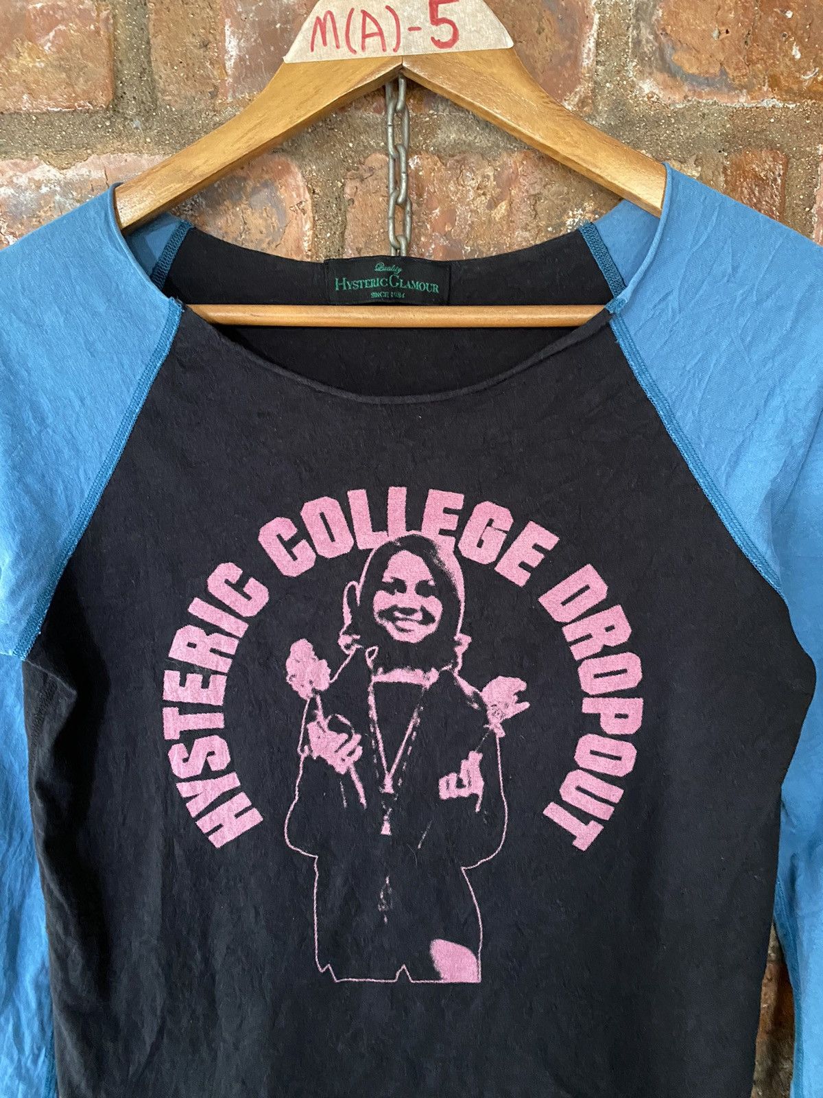 Hysteric Glamour 1990s College destroy hem shirt Size S / US 4 / IT 40 - 3 Thumbnail