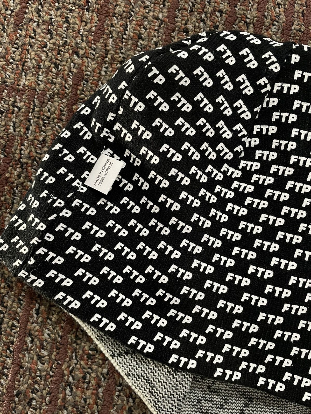 Fuck The Population FTP Zipper Beanie Size ONE SIZE - 3 Thumbnail