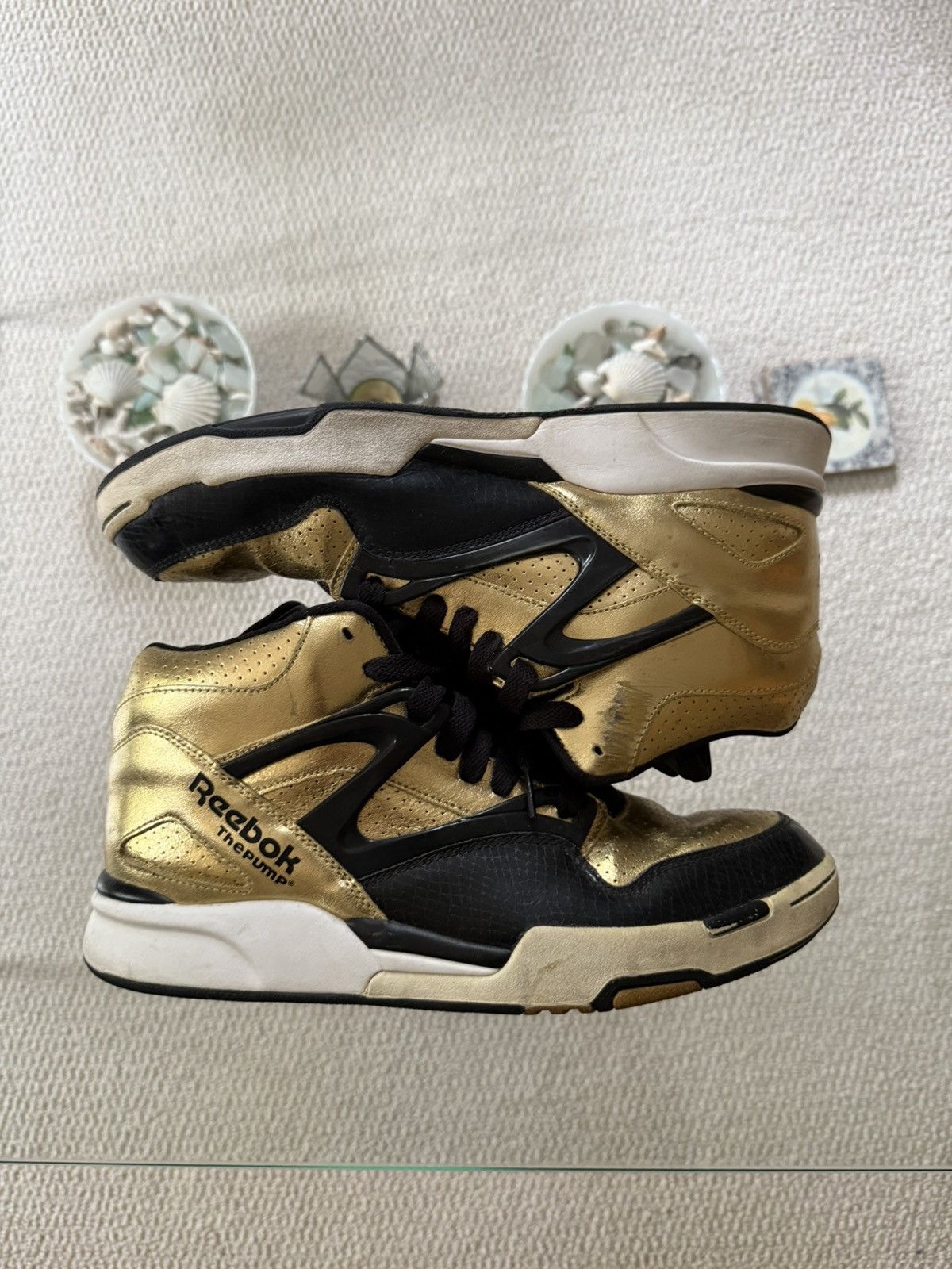 Reebok Reebok Pump - Black & Gold Size US 10.5 / EU 43-44 - 1 Thumbnail