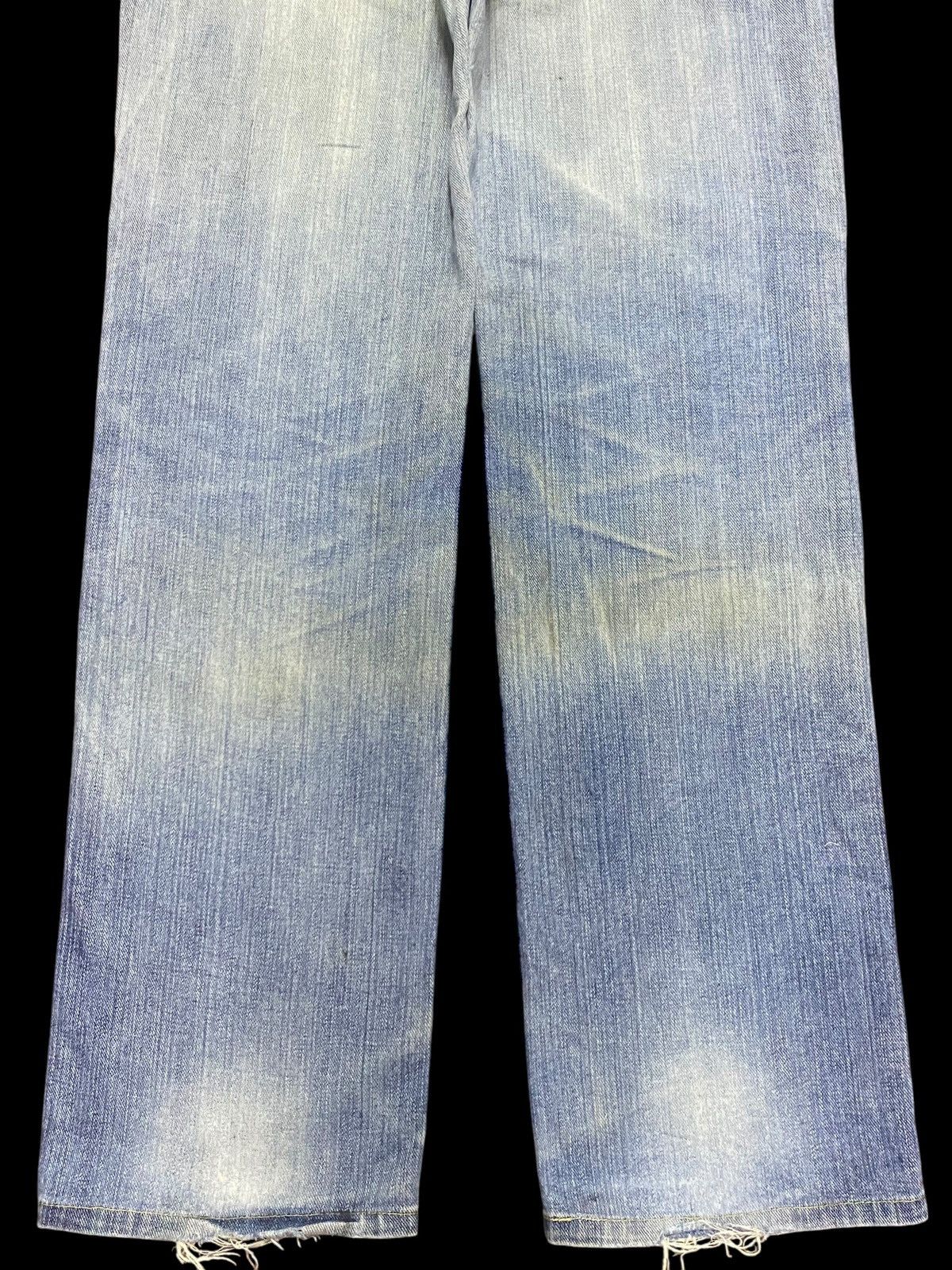 Junya Watanabe Vintage Edwin Patched Faded Wash Distressed Jeans Size US 30 / EU 46 - 6 Thumbnail