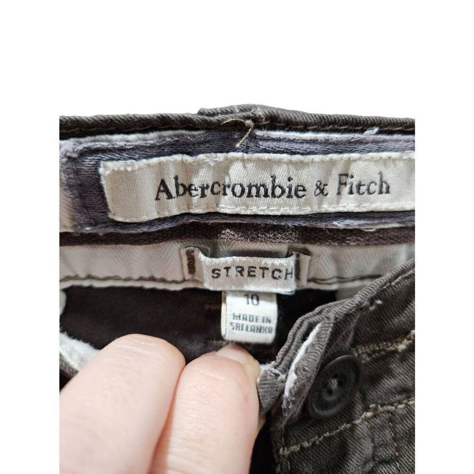Abercrombie & Fitch Abercrombie & Fitch stretch 10 jeans Size 32" / US 10 / IT 46 - 8 Thumbnail