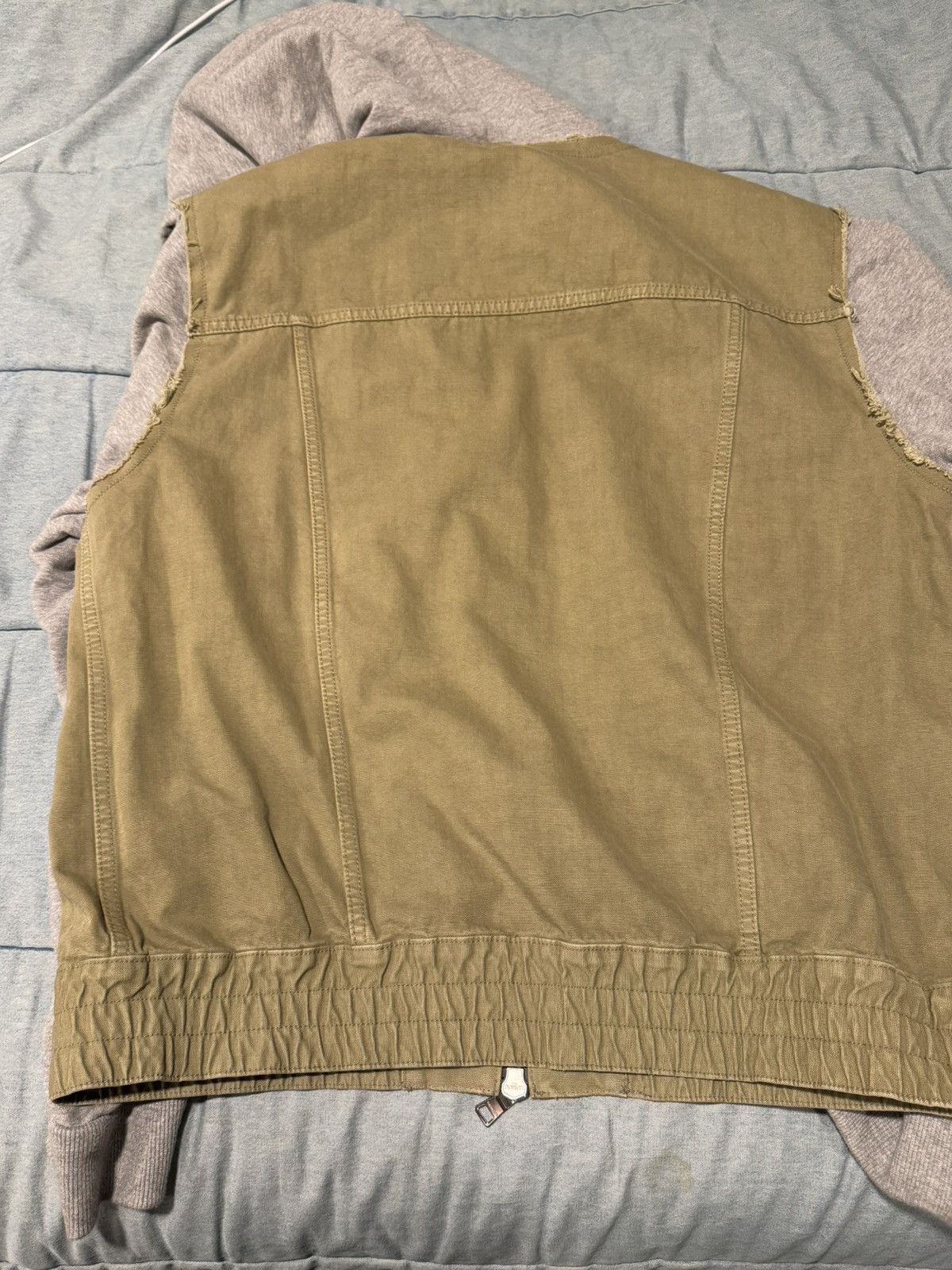 Balmain Balmain Denim Jacket W/ Cotton Sleeves Size US L / EU 52-54 / 3 - 7 Thumbnail