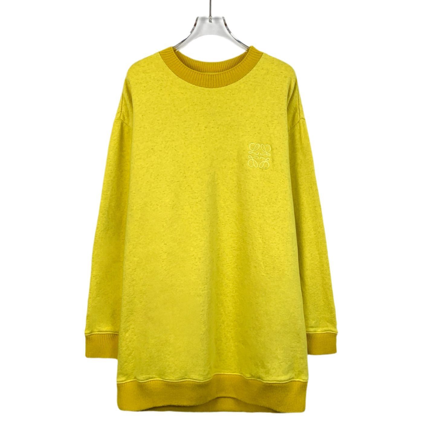 Loewe Loewe Yellow Anagram Sweatshirt Crewneck Long Sleeve Size S / US 4 / IT 40 - 1 Thumbnail