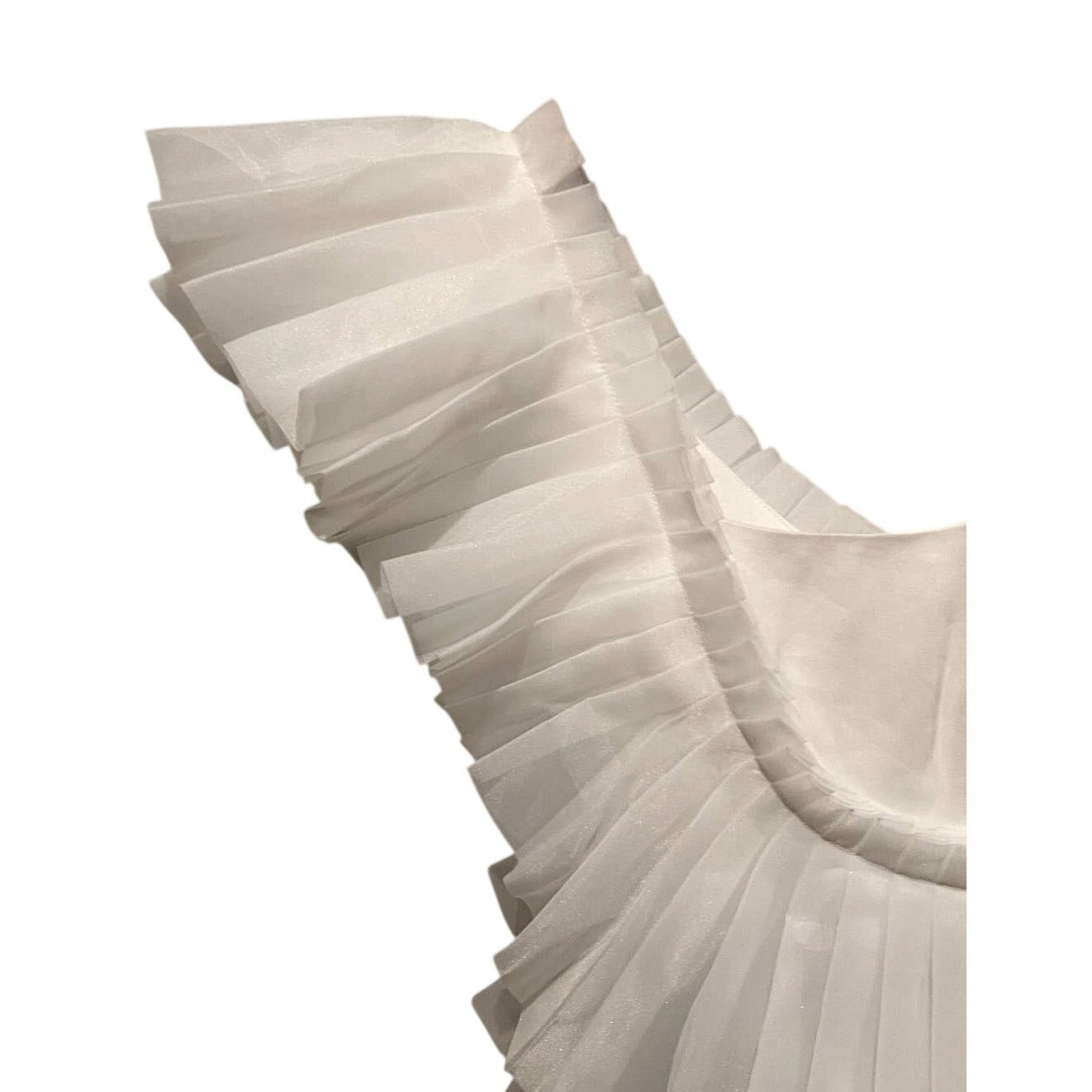 Aje NWT Aje Orbit Sculptural Pleated Top (UK/AU 4 = US 0) Size XS / US 0-2 / IT 36-38 - 6 Thumbnail