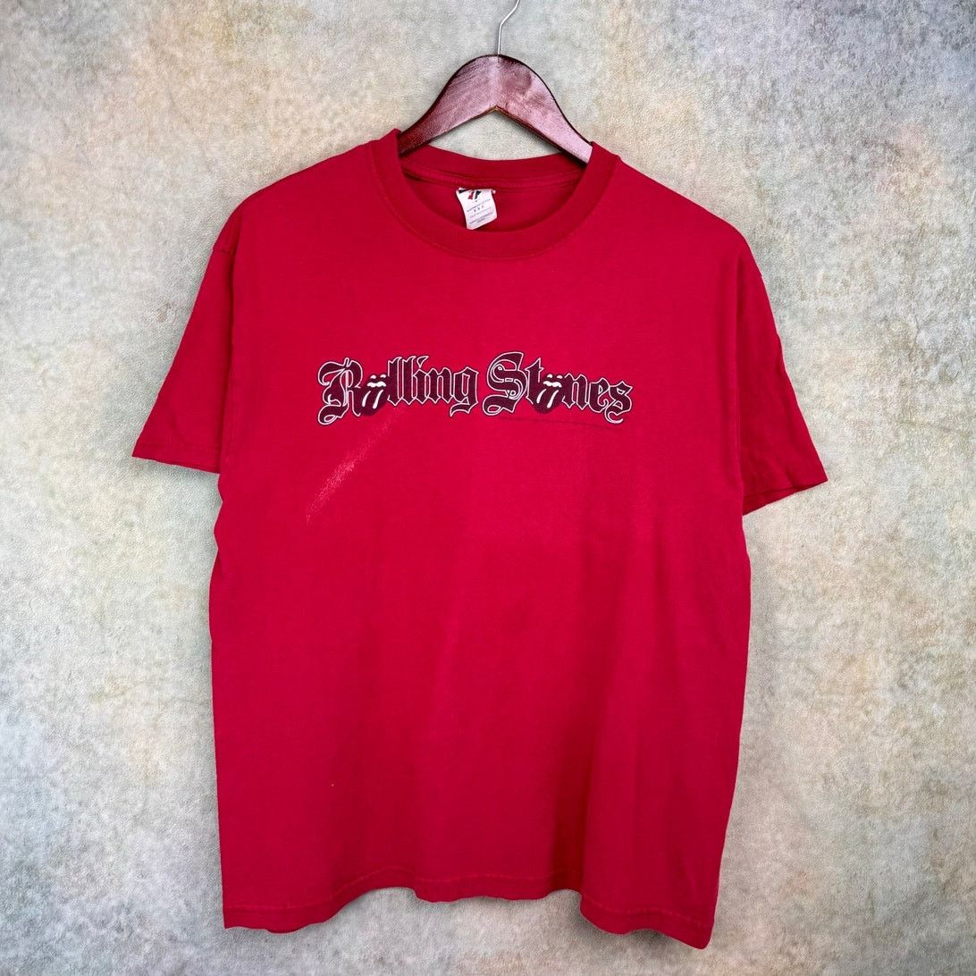 Vintage VTG 2005 The Rolling Stones T Shirt Mens Sz M Red Band Size US M / EU 48-50 / 2 - 2 Thumbnail
