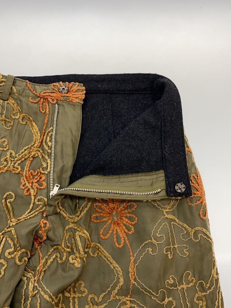 Y's × Yohji Yamamoto Floral Stitch Wool Pants Size US 27 - 3 Thumbnail