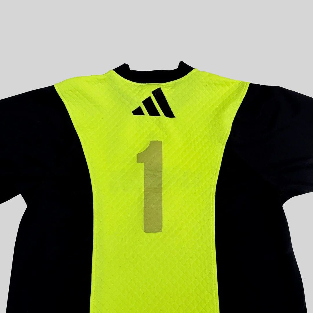 Adidas Adidas 1990 90s Vintage USA Made L/S Soccer Goalie Jersey Size US L / EU 52-54 / 3 - 3 Thumbnail