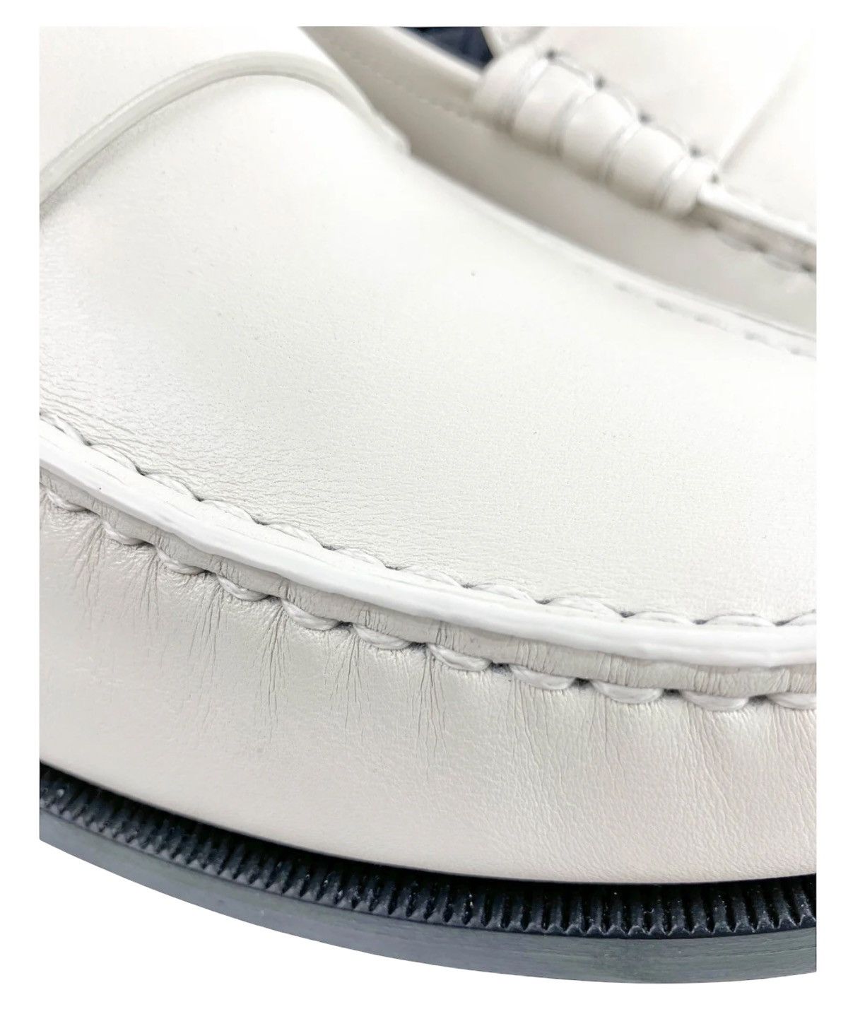 Yves Saint Laurent Saint Laurent Le Loafer Monogram Penny Slippers in Pearl Size US 11.5 / EU 44-45 - 5 Thumbnail