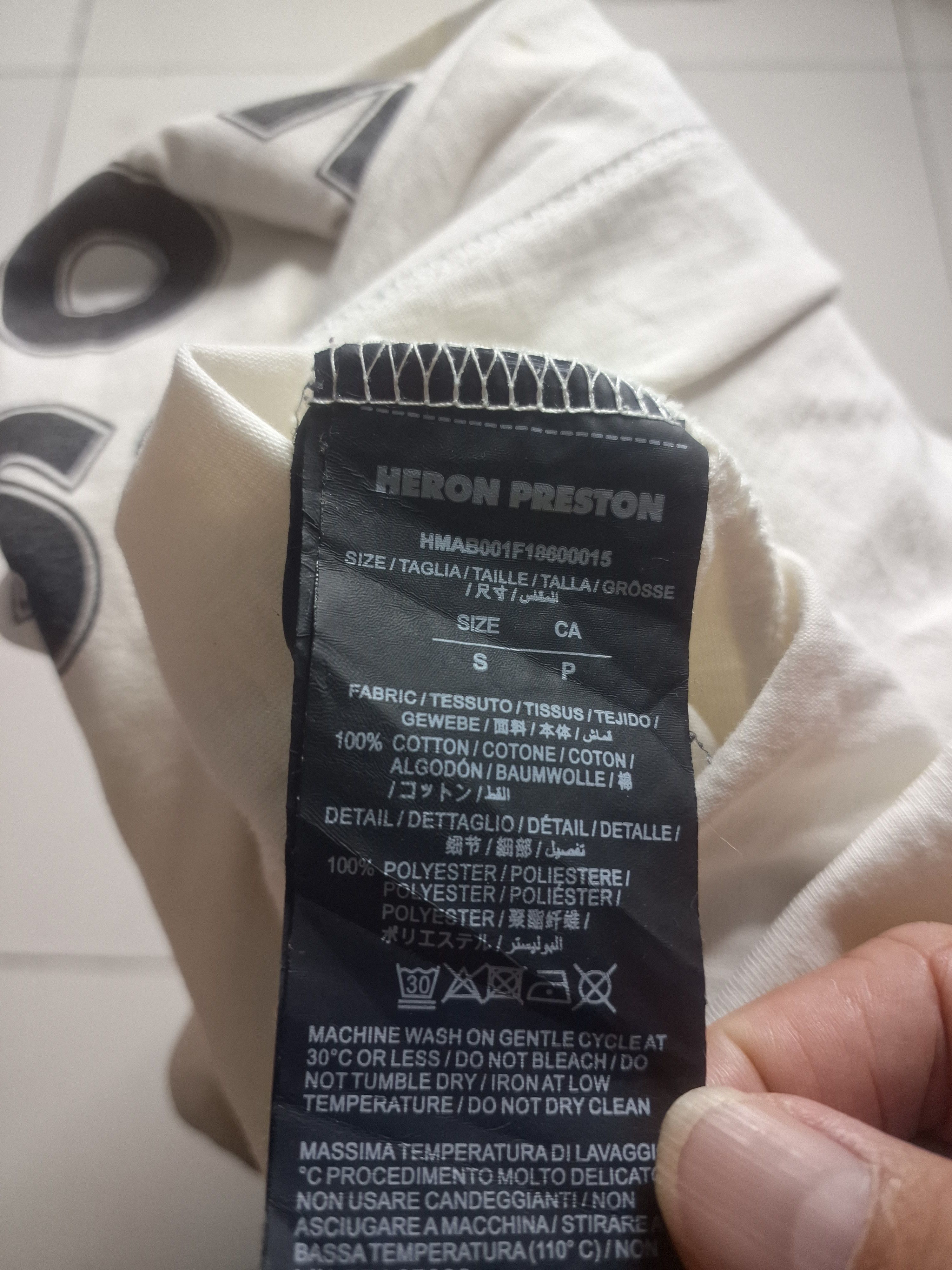 Heron Preston Heron Preston long sleeve Size US S / EU 44-46 / 1 - 3 Thumbnail