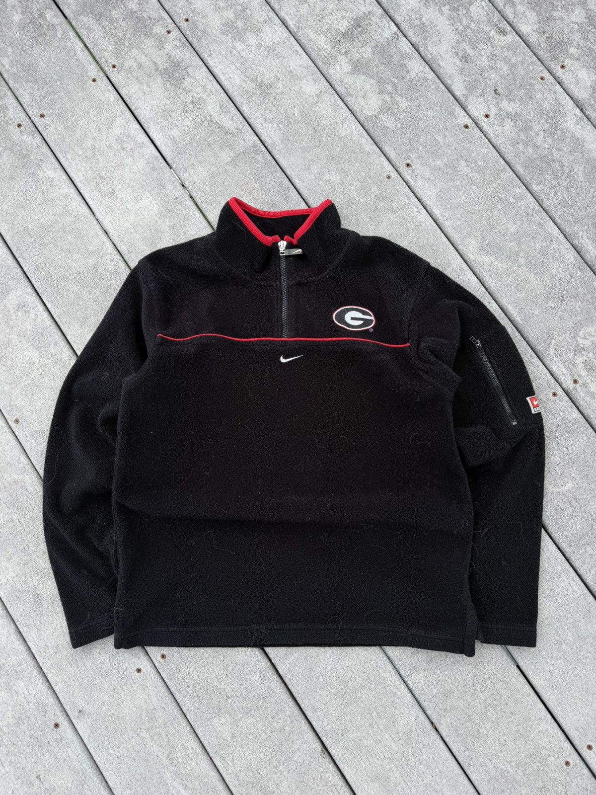 Nike Y2K Nike center swoosh Georgia bulldogs sweatshirt Size US S / EU 44-46 / 1 - 1 Thumbnail
